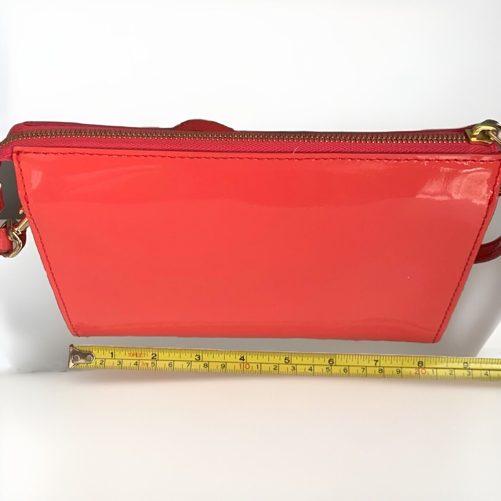 Dooney & Bourke Dooney & Bourke Patent Leather Hot Pink Janine Crossbody Size ONE SIZE - 8 Thumbnail