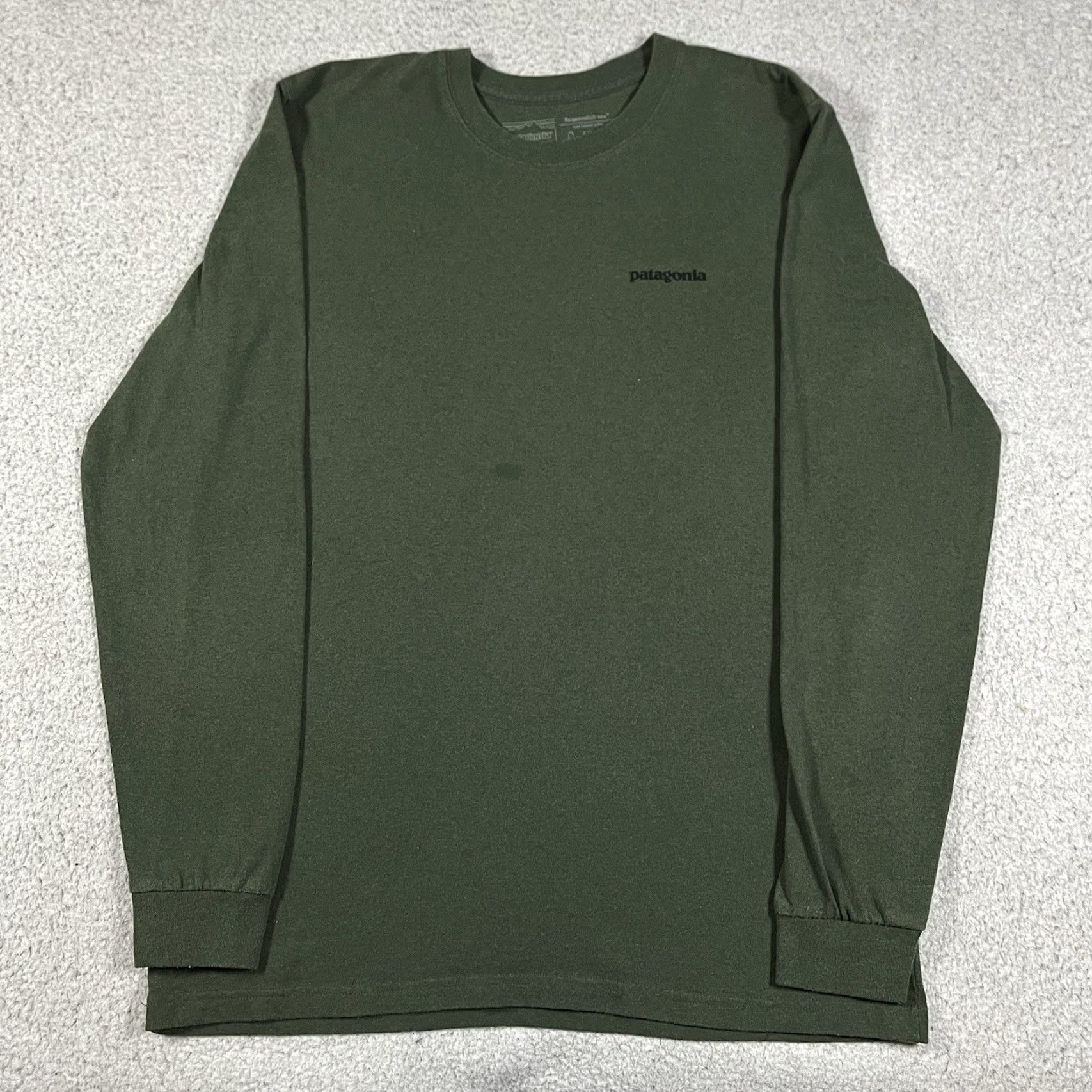 Patagonia Patagonia Shirt Mens M Green Long Sleeve Graphic Outdoor Regular Fit Shirt Size US M / EU 48-50 / 2 - 2 Thumbnail