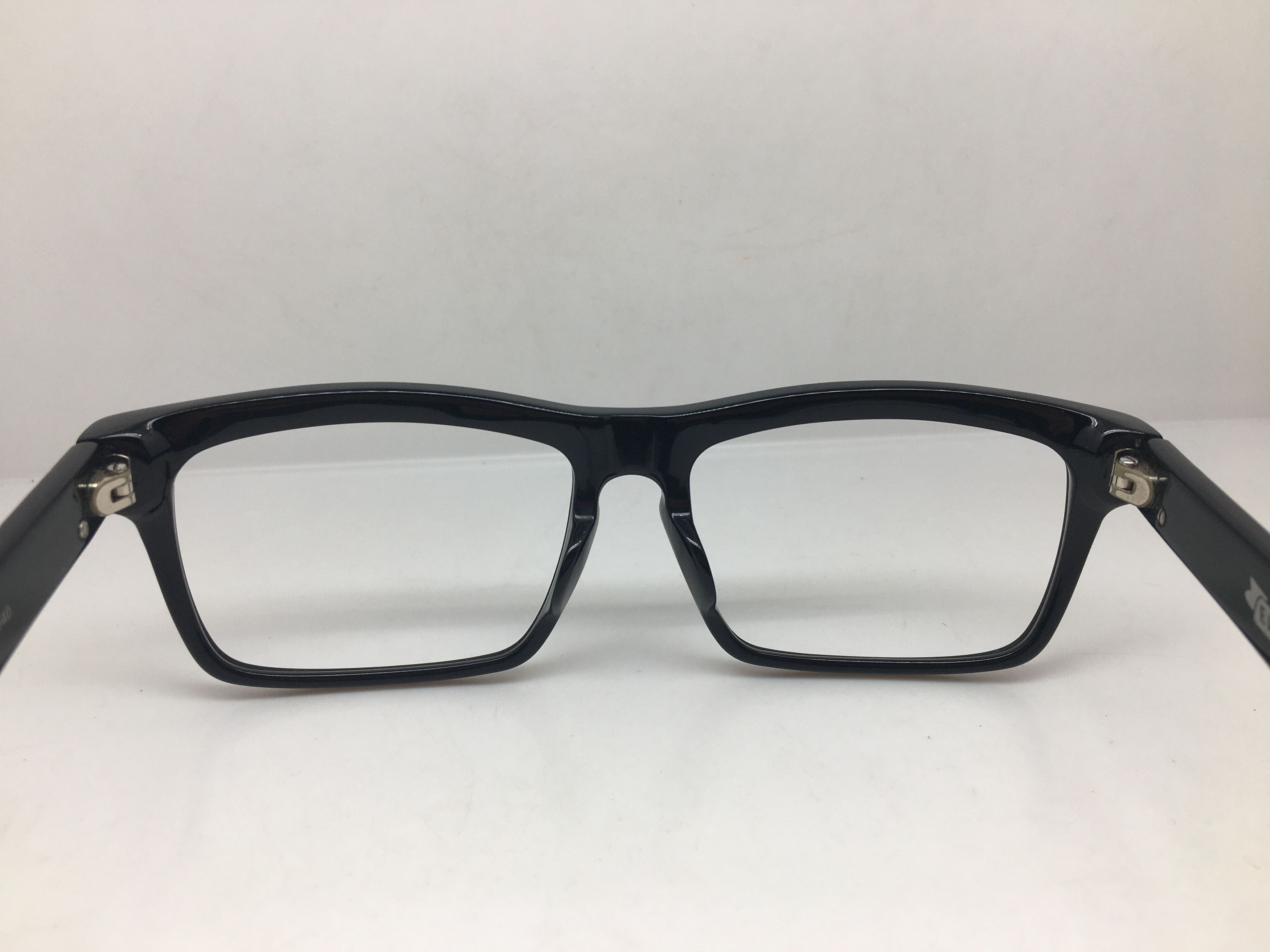 Evisu Evisu EV-8512 Black Acetate RX Eyeglasses Frame Size ONE SIZE - 5 Thumbnail