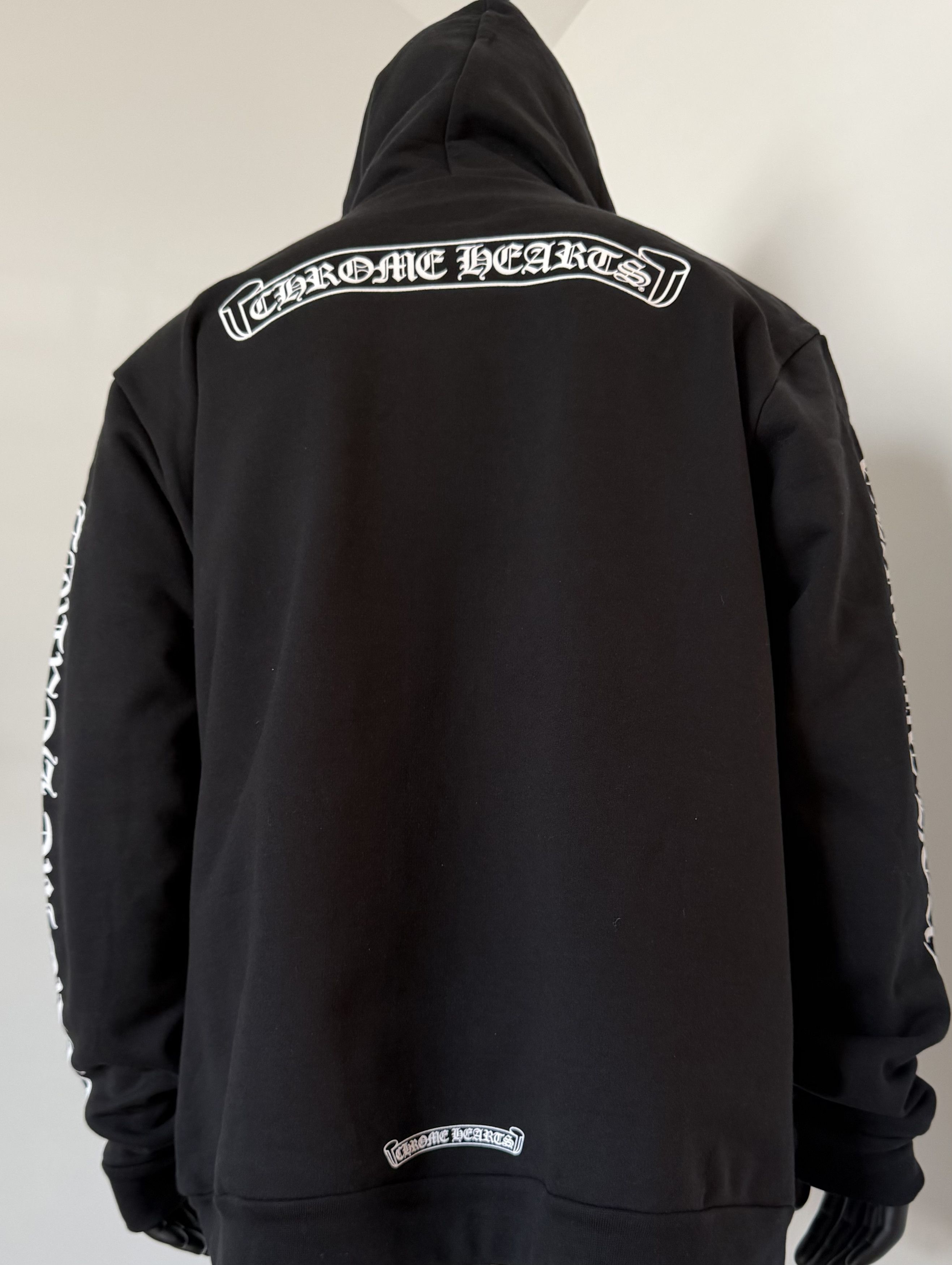 Chrome Hearts CHROME HEARTS LA Exclusive Black Hoodie Size US XL / EU 56 / 4 - 6 Thumbnail