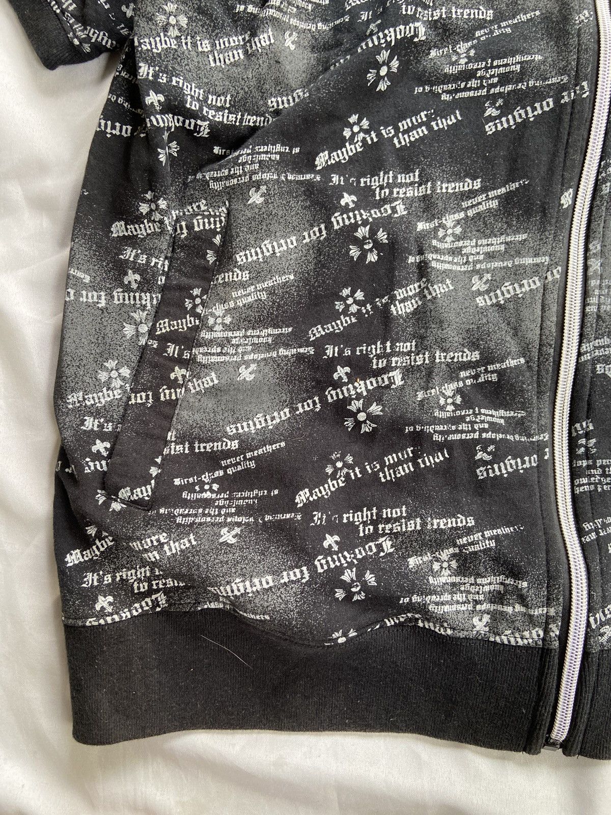 Japanese Brand MAYBE ITS MORE THAN THAT DOUBLE LAYER BEAUMONT CARR ZIP Size US XL / EU 56 / 4 - 8 Thumbnail