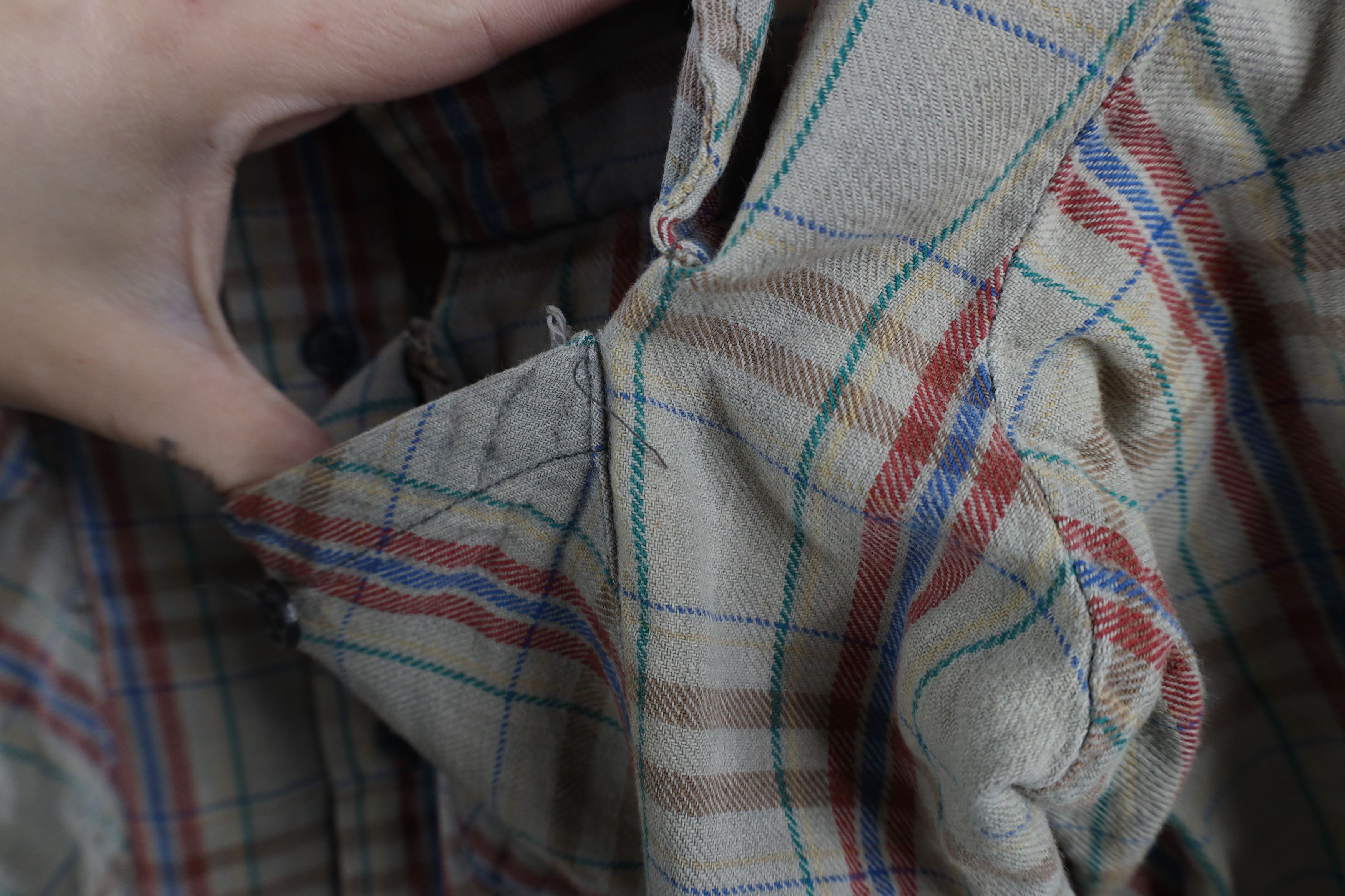 Dickies × Vintage Vintage 70s 80s Dickies Collared Workwear Button Shirt Size US M / EU 48-50 / 2 - 9 Thumbnail