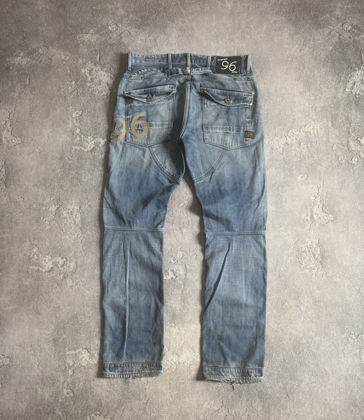G-Star G star raw 36/36 elwood heritage embro baggy pants jeans y2k Size US 36 / EU 52 - 5 Thumbnail