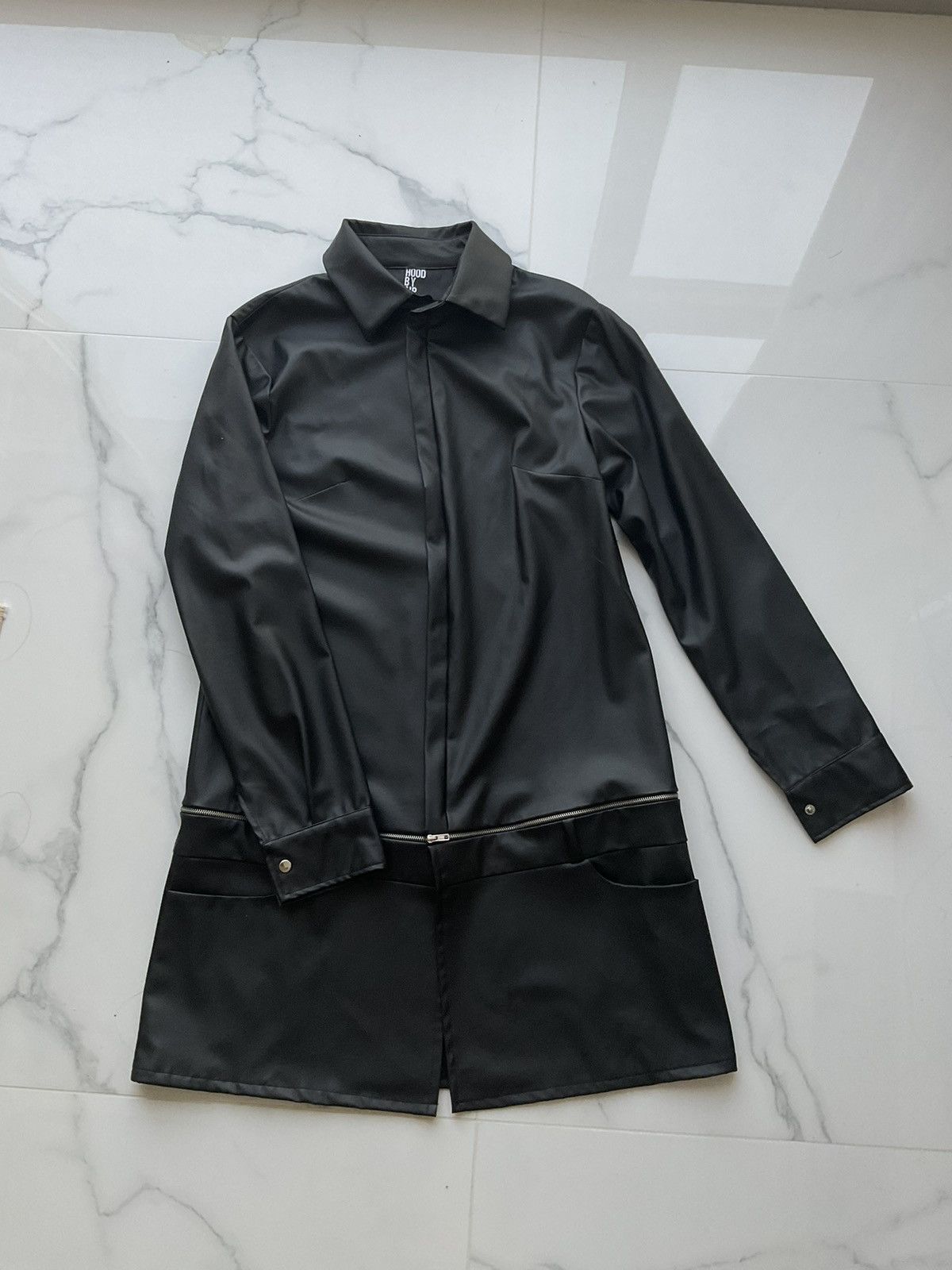 Hood By Air Hood by air sample leather jacket | Grailed