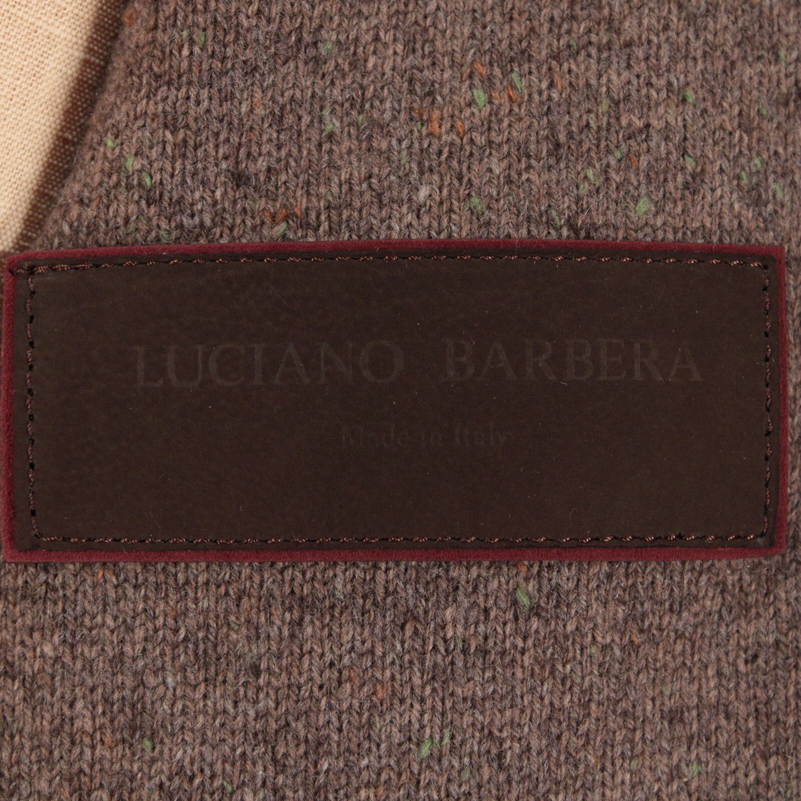 Luciano Barbera Luciano Barbera Jacket Size XL US In Brown Wool Blend Size US XL / EU 56 / 4 - 7 Thumbnail