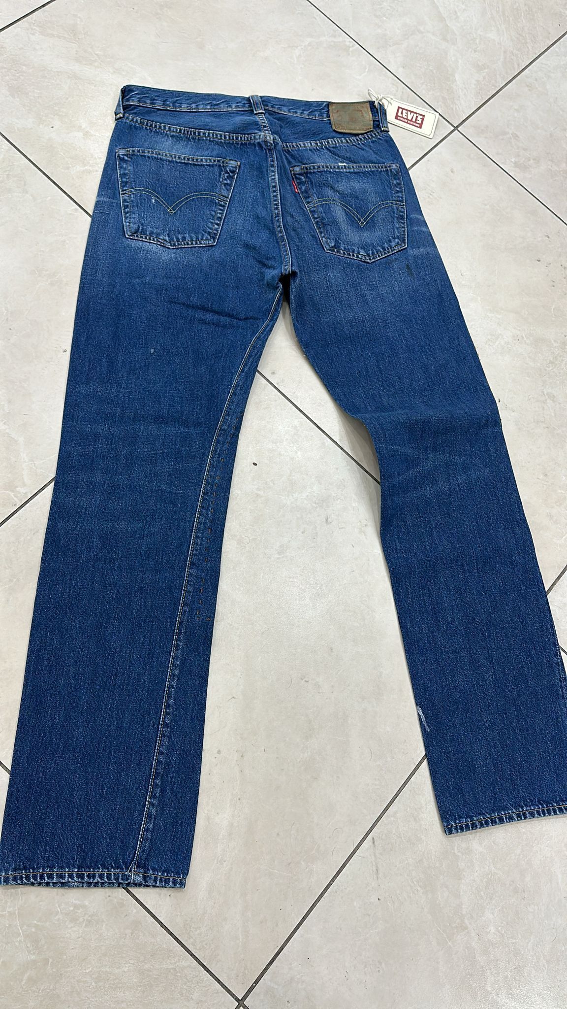 Levi's Vintage Clothing LVC Levi's Vintage Clothing 1947 501XX BigE Selvedge Jeans Size US 32 / EU 48 - 2 Thumbnail