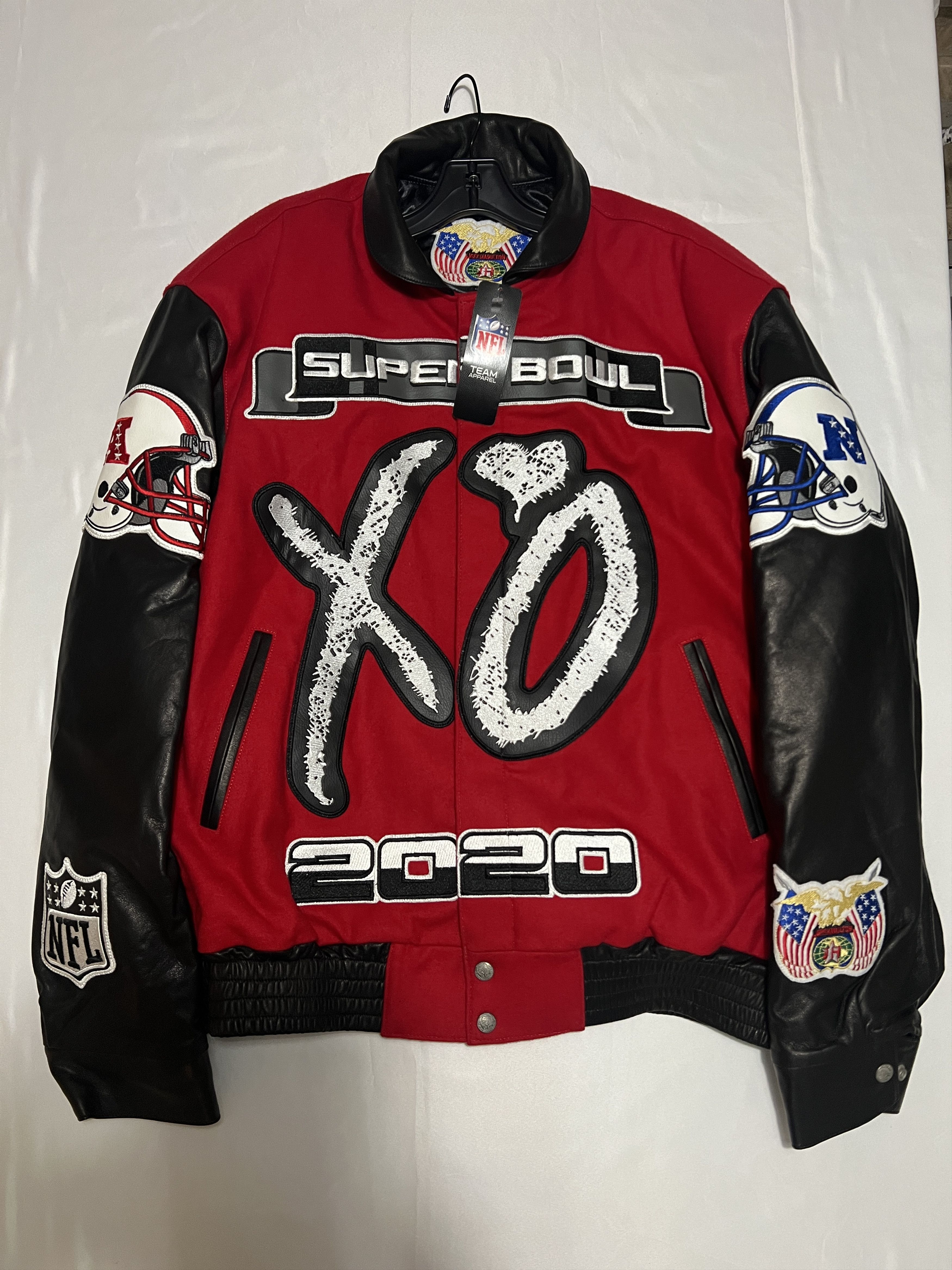 Jeff Hamilton *Signed By The Weeknd* x Jeff Hamilton XO Super Bowl Jacket Size US L / EU 52-54 / 3 - 4 Thumbnail