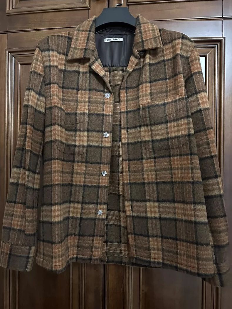 Our Legacy Our Legacy Our Legacy Plaid Shirt Jacket-2507 Size US M / EU 48-50 / 2 - 3 Thumbnail