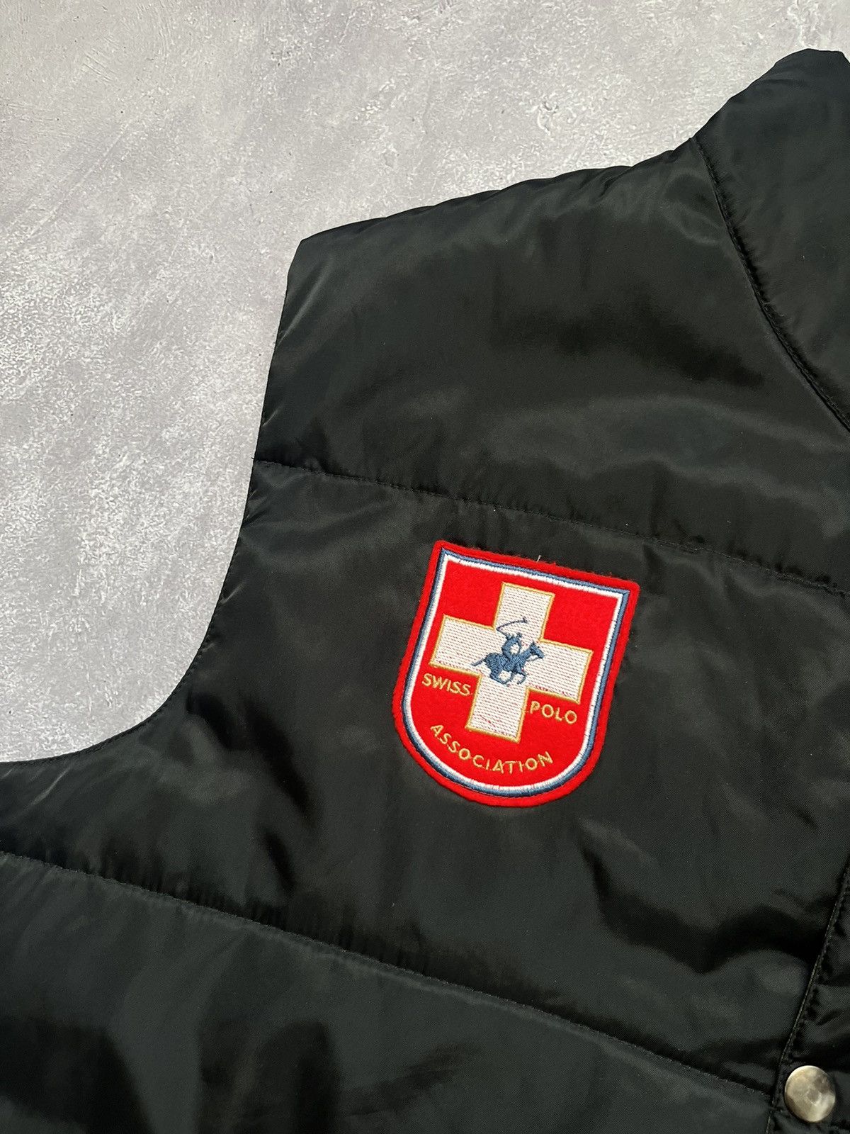La Martina Vintage La Martina Swiss Polo Official Vest Jacket Black Size US L / EU 52-54 / 3 - 5 Thumbnail