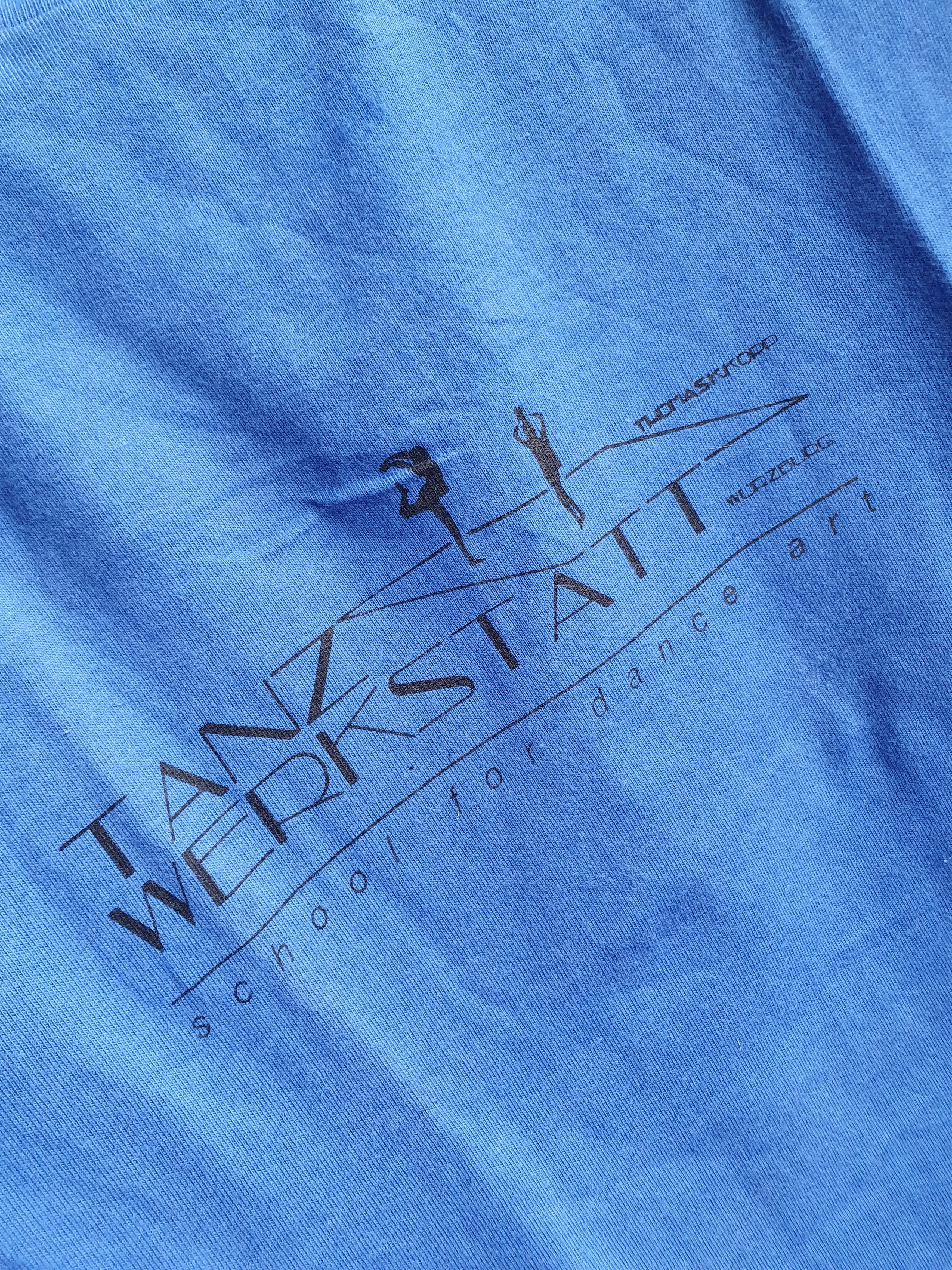 Hanes × Vintage School For Dance Art Tanz Werkstatt Single Stitch tee sz L Size US L / EU 52-54 / 3 - 2 Thumbnail