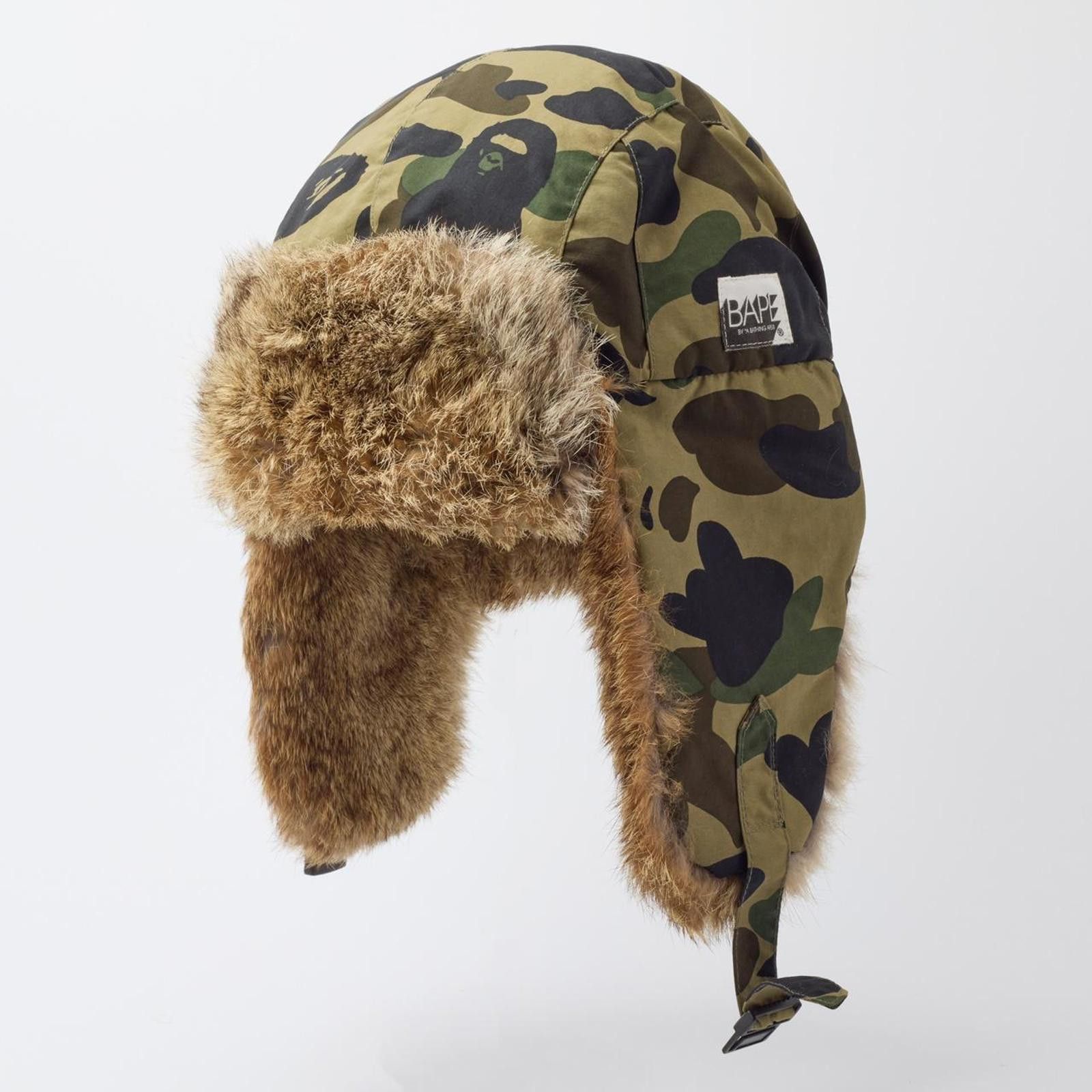 Bape OG Rabbit Fur Trooper Hat