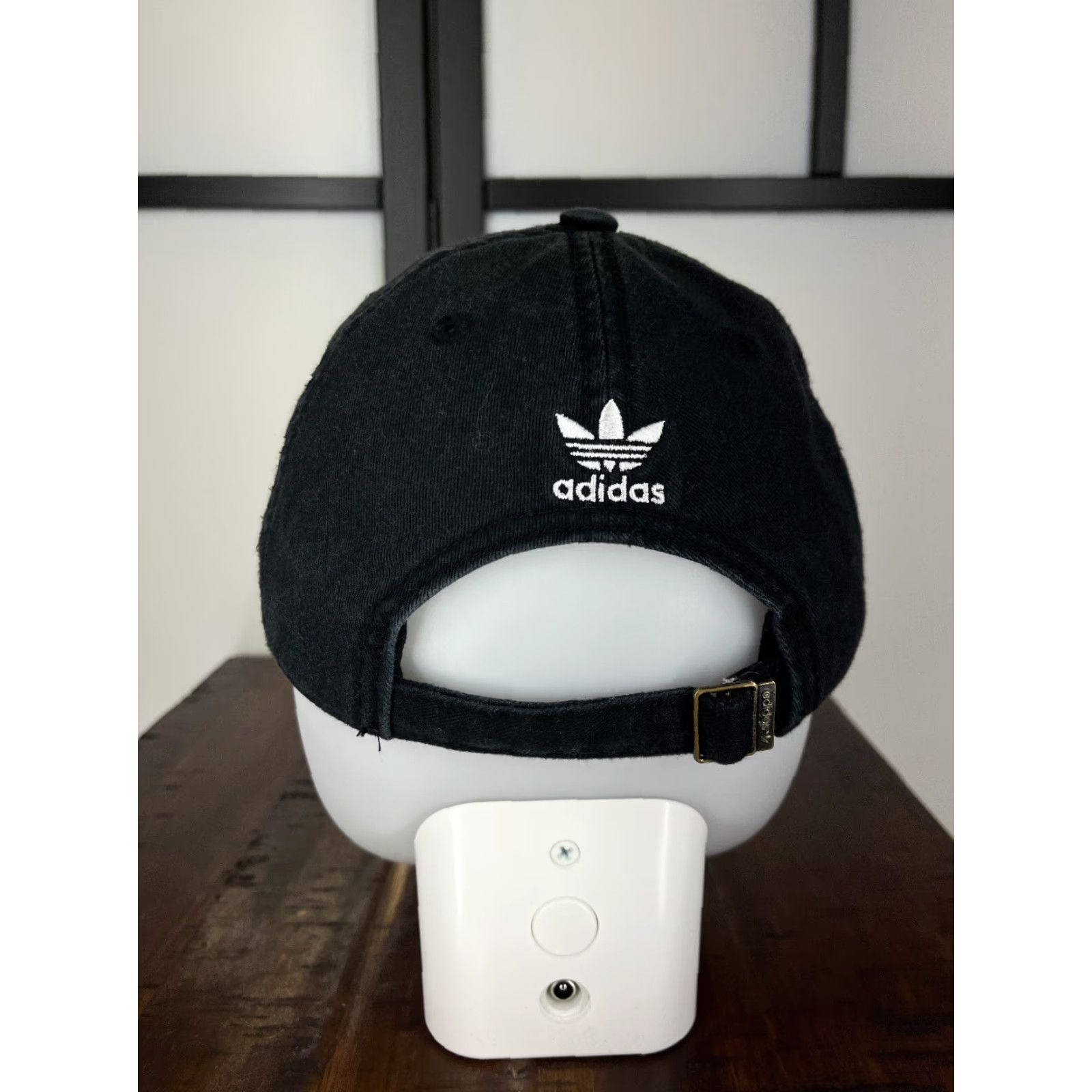 Adidas Adidas Hat One Size Black Cotton 3 Stripes Golf Mens Adjustable Size ONE SIZE - 6 Thumbnail