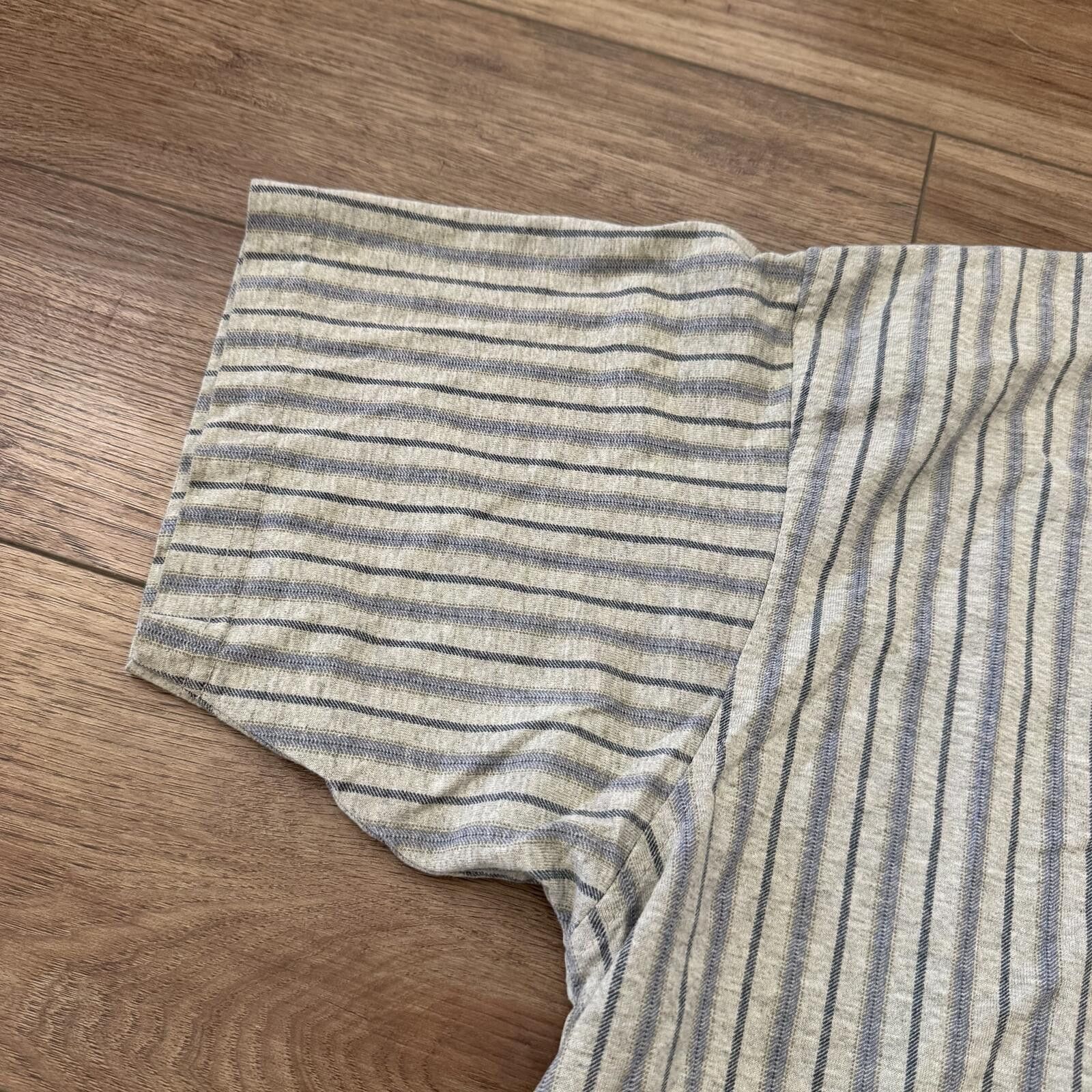 Other Vintage 90s Striped Henley Basic Equipment Shirt 2X Size US XL / EU 56 / 4 - 5 Thumbnail