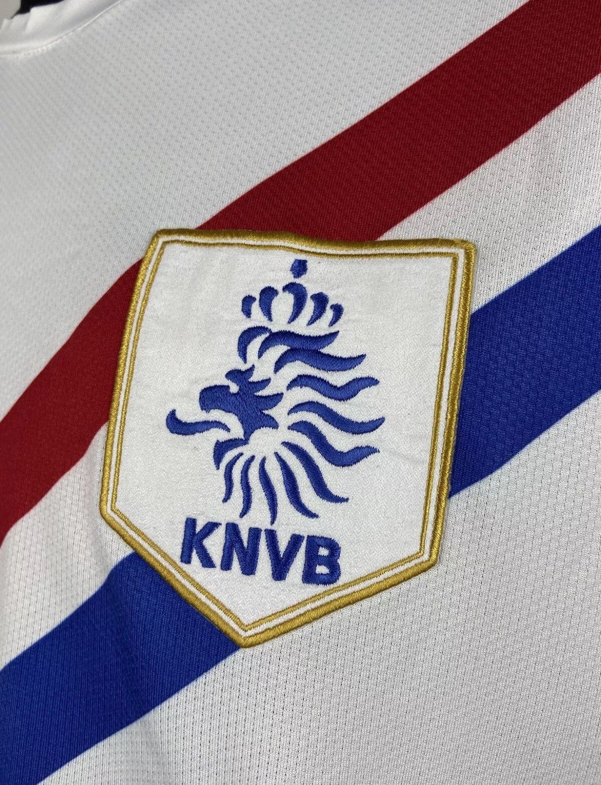 Nike Netherlands Soccer Team 2006/08 Away Jersey White Size L Size US L / EU 52-54 / 3 - 4 Thumbnail