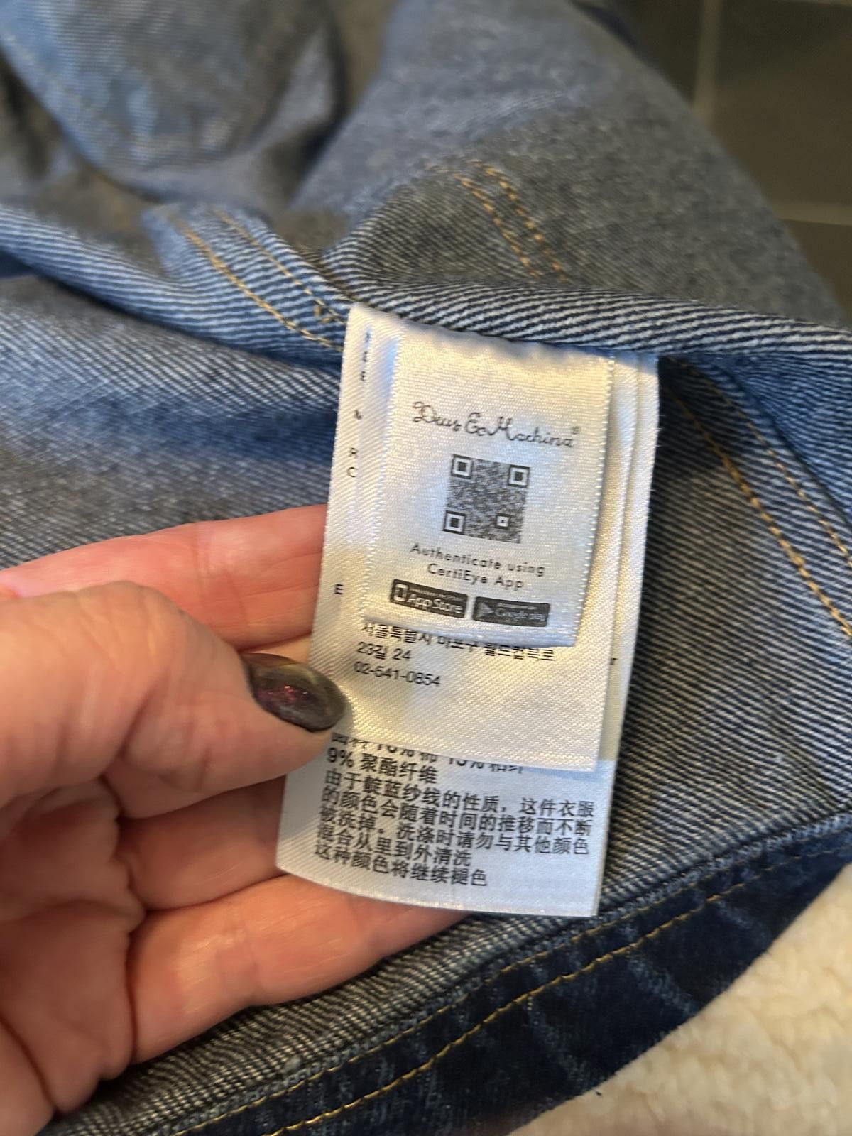 Deus Ex Machina Men's Denim Jacket