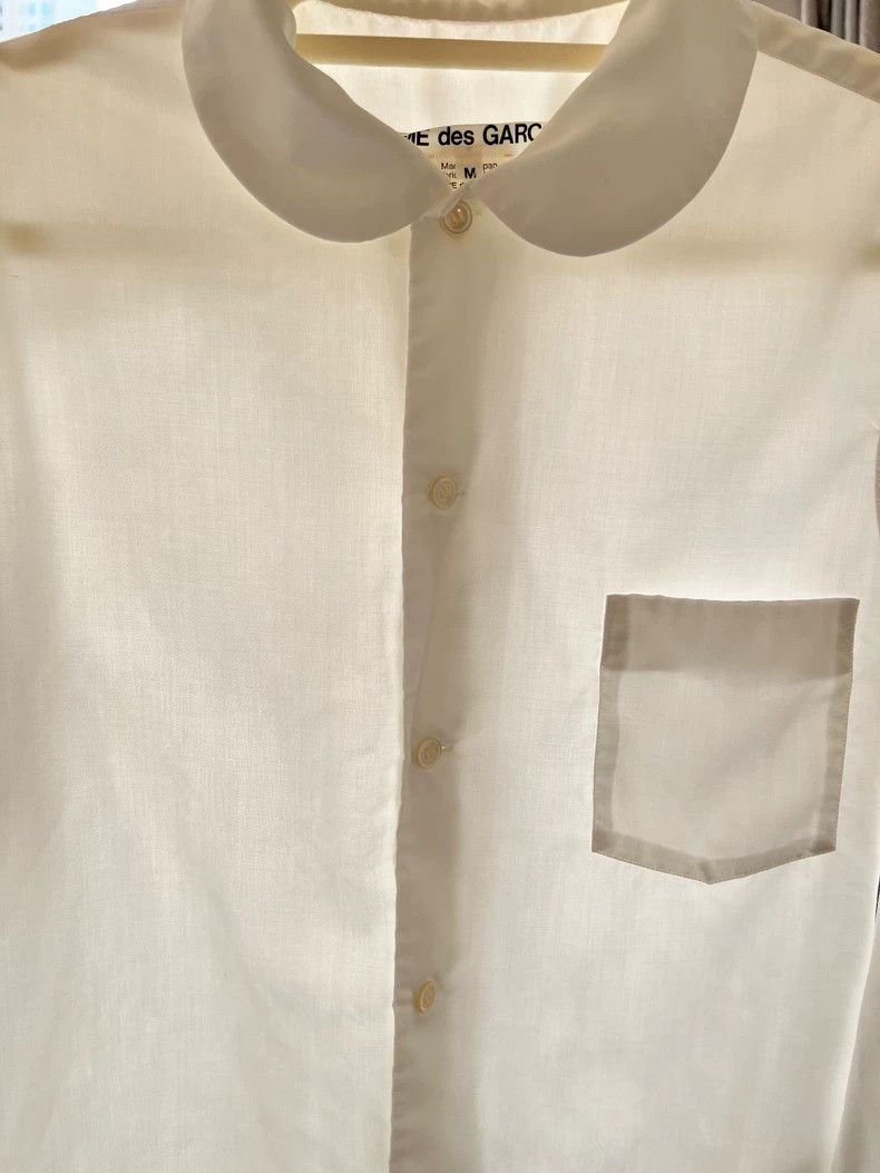 Comme Des Garcons Mainline White Shirt