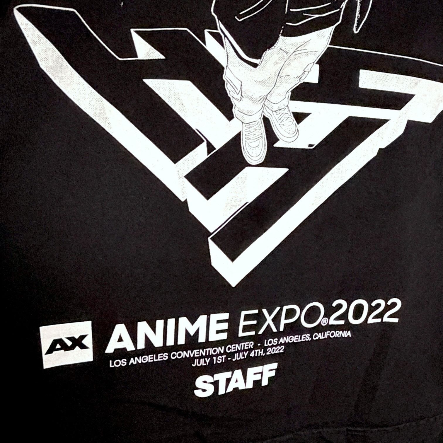 Hypland Anime Expo 2022 LA Hypland YuYu Hakusho Staff T-Shirt L Size US L / EU 52-54 / 3 - 3 Thumbnail