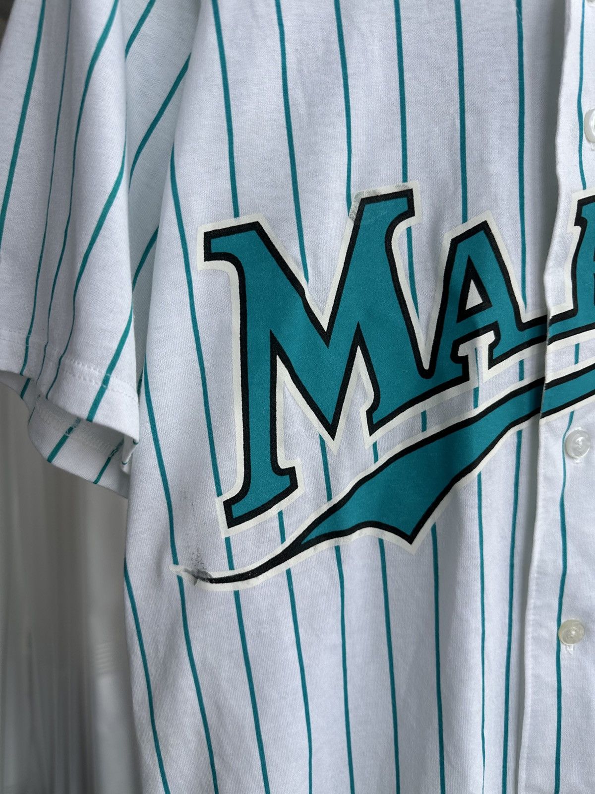 Russell Athletic Vintage Russell Athletic Florida Marlins MLB Baseball Jersey Size US L / EU 52-54 / 3 - 7 Thumbnail