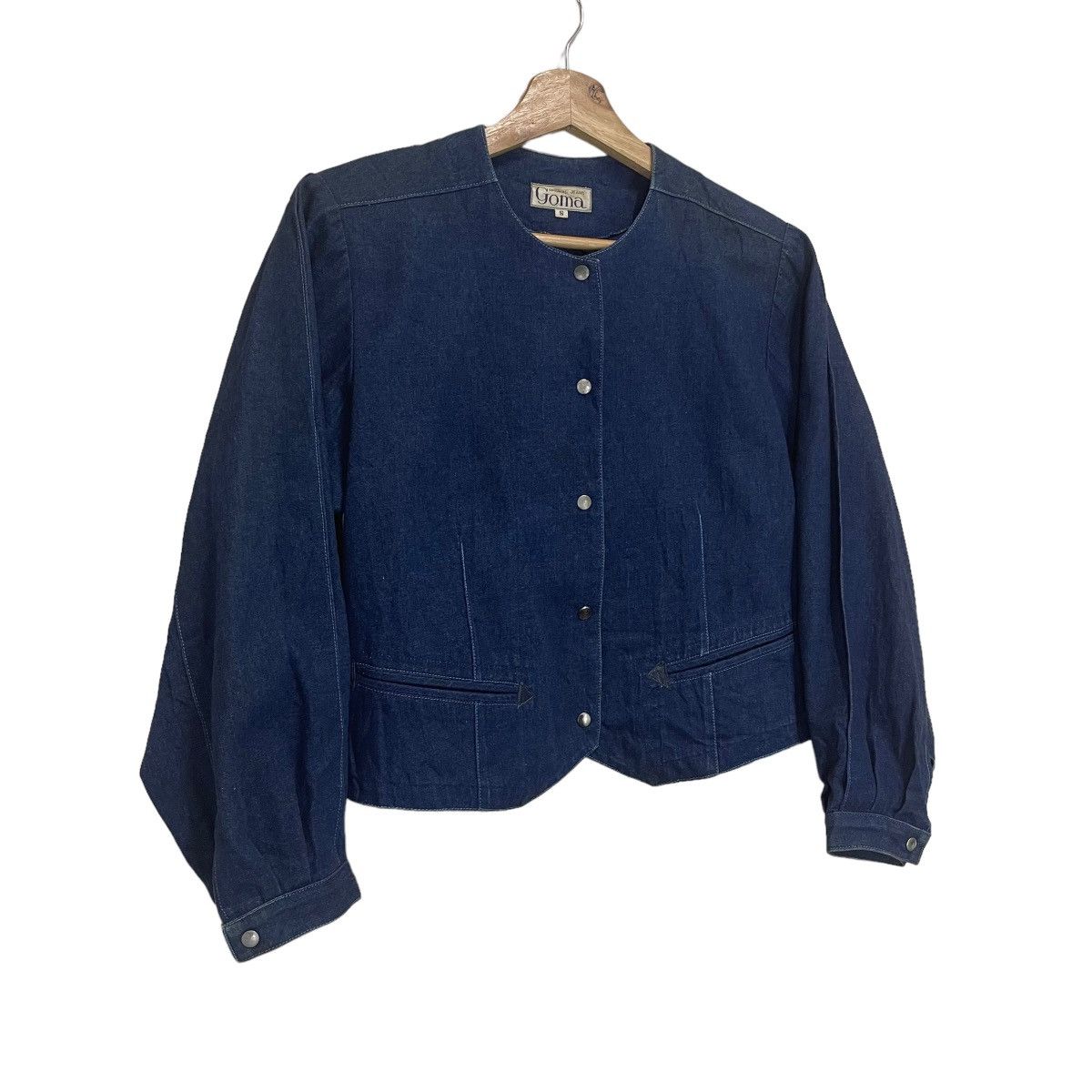 Issey Miyake GOMA DENIM CROPPED JACKET Size S / US 4 / IT 40 - 2 Thumbnail