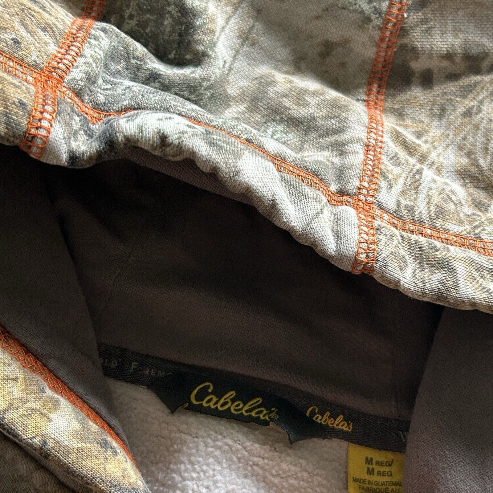 Cabelas Vintage Y2K Real Tree Camouflage Cabela's Hoodie Medium Rare Size US M / EU 48-50 / 2 - 6 Thumbnail