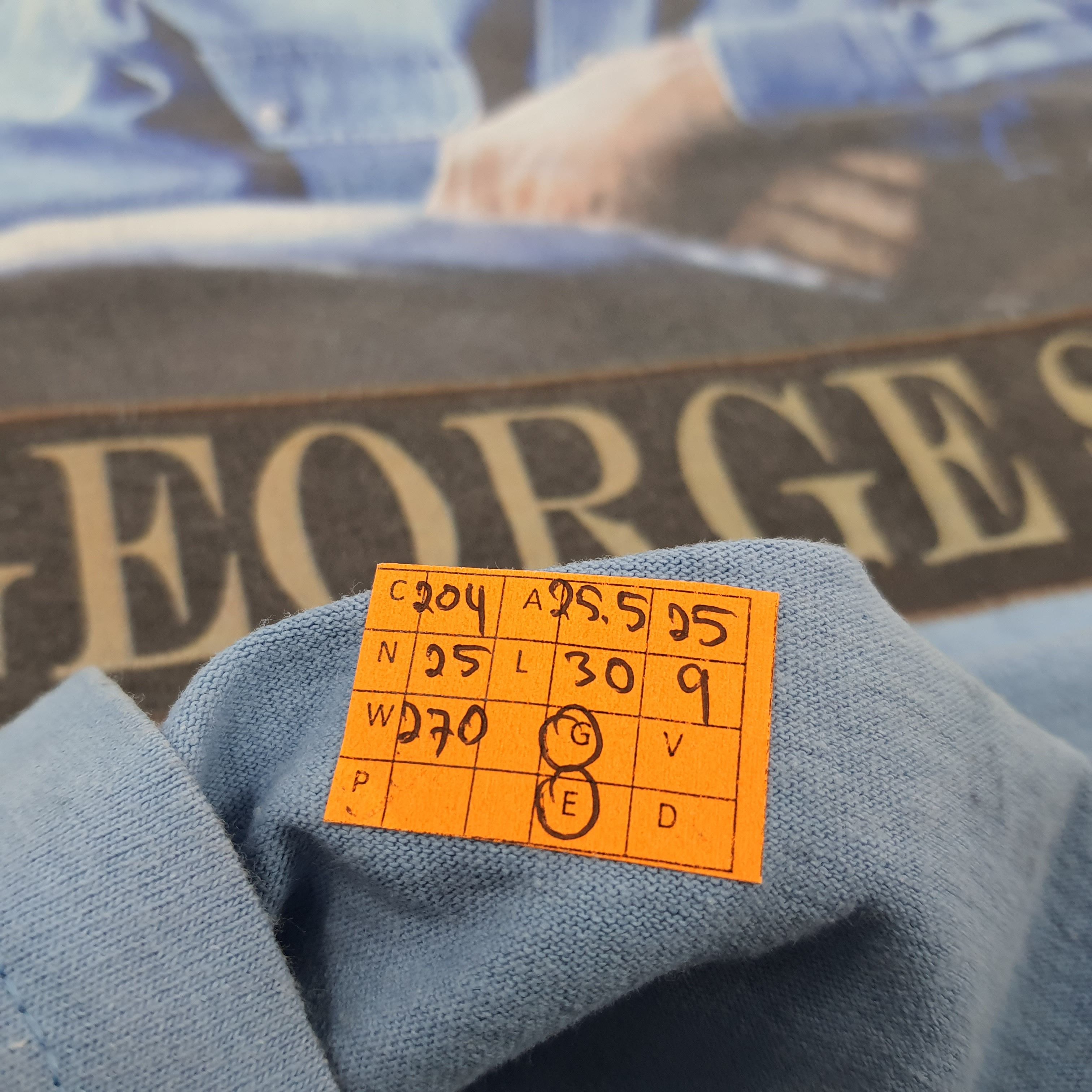 Band Tees × Vintage Vintage George Strait American Singer Tshirt Size US XXL / EU 58 / 5 - 6 Thumbnail