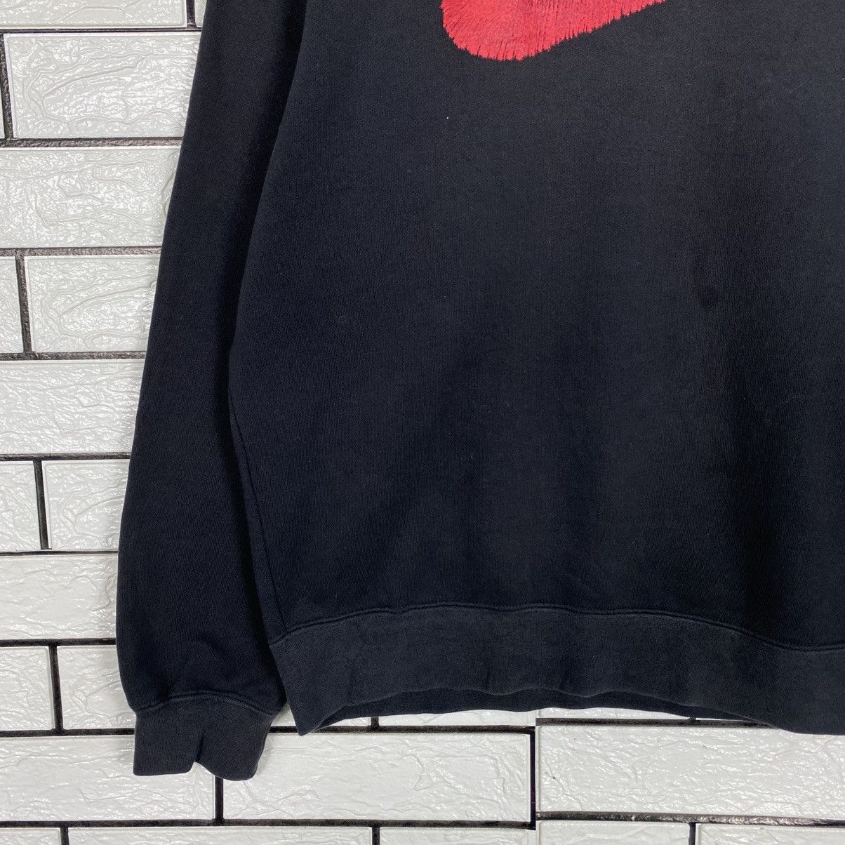 Nike Vintage Sweatshirt Crewneck Nike Big Logo Big Swoosh Size US XL / EU 56 / 4 - 5 Thumbnail
