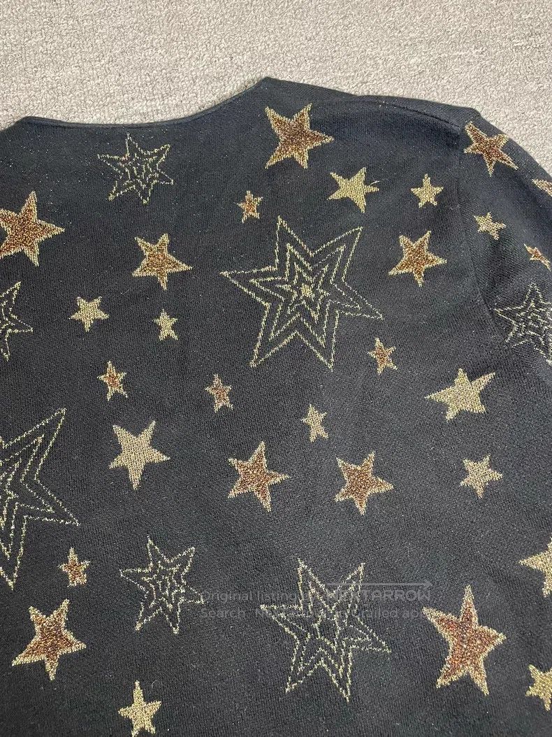 Saint Laurent Paris Saint Laurent Paris All-Over Print Star Glitter Mohair Car Size US XS / EU 42 / 0 - 7 Thumbnail