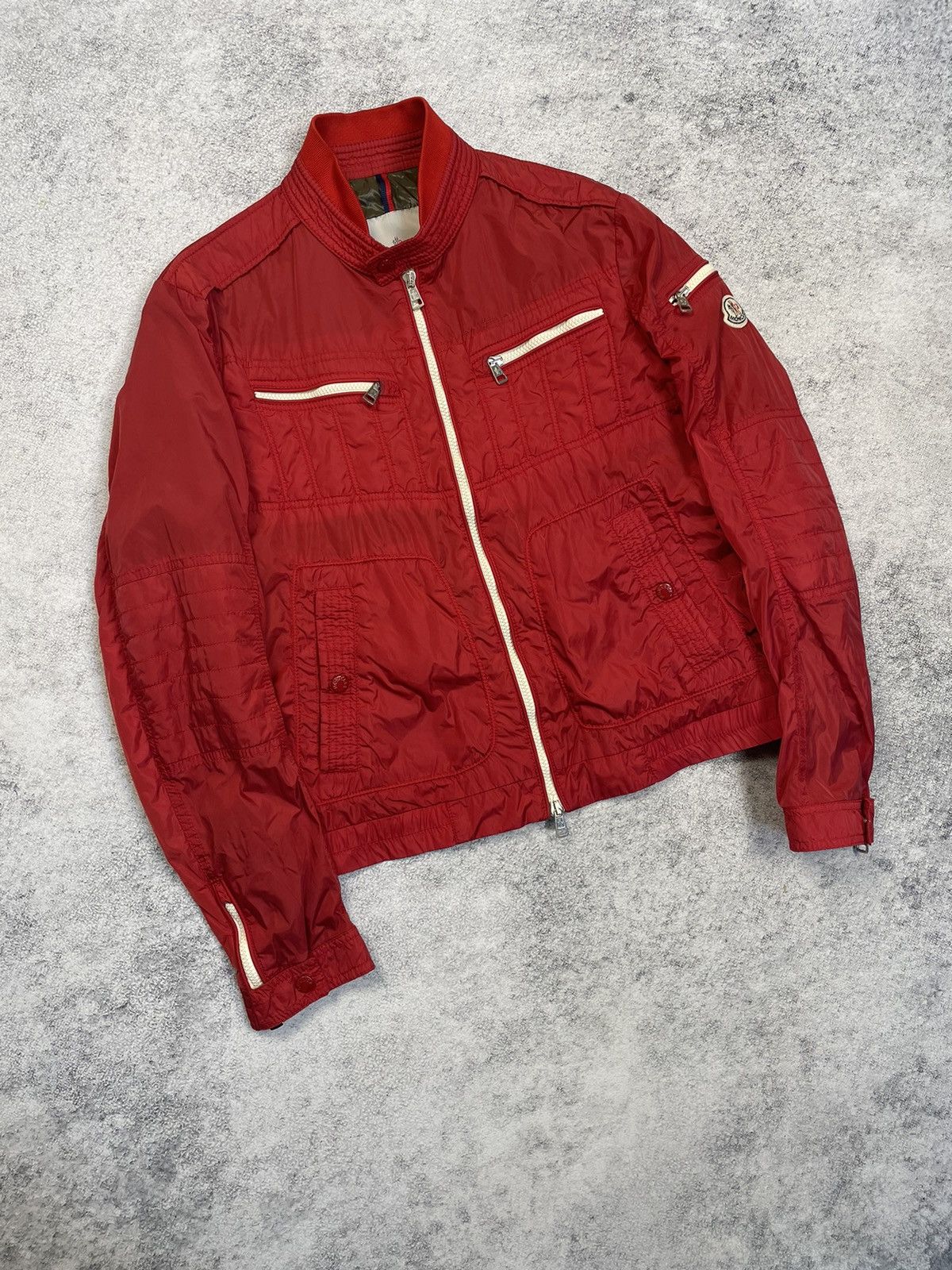 Moncler Moncler thym Lightweight Jacket Red Size US S / EU 44-46 / 1 - 5 Thumbnail
