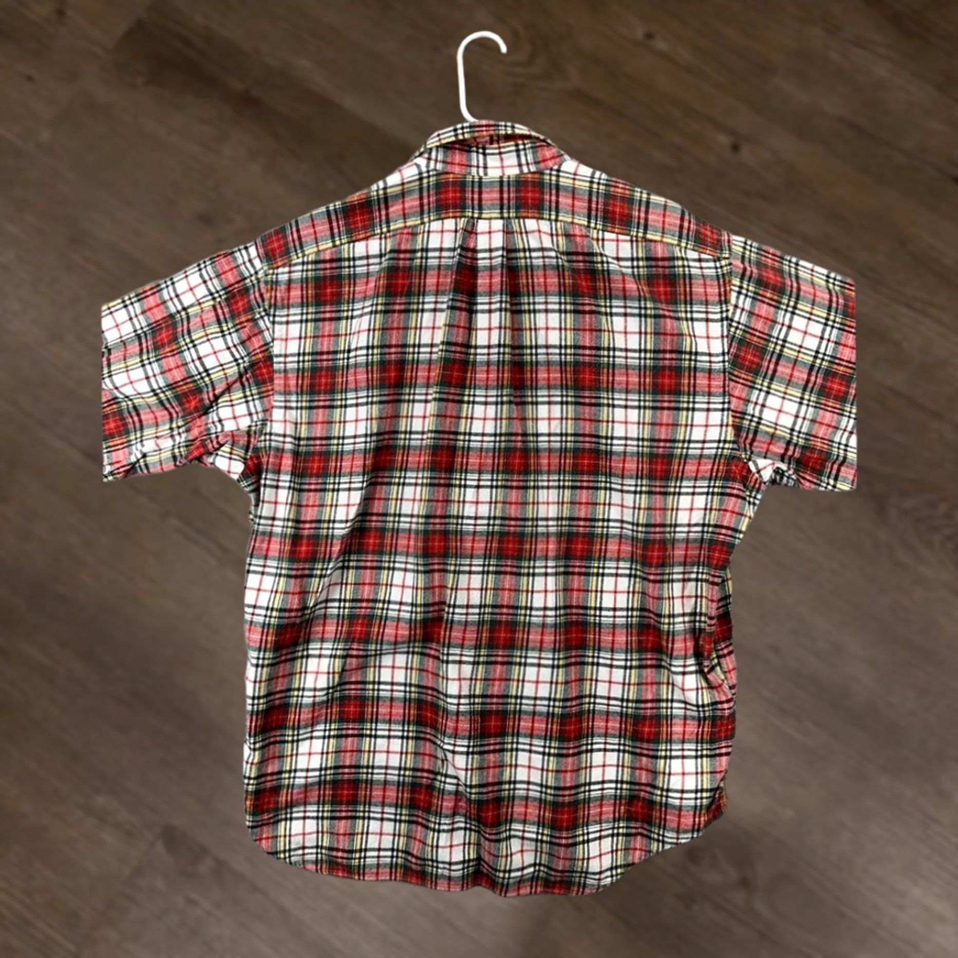 Ralph Lauren Ralph Lauren Blaire Button-Down Shirt Mens XL Red Madras Plaid Long Sleeve Pony Size US XL / EU 56 / 4 - 1 Thumbnail