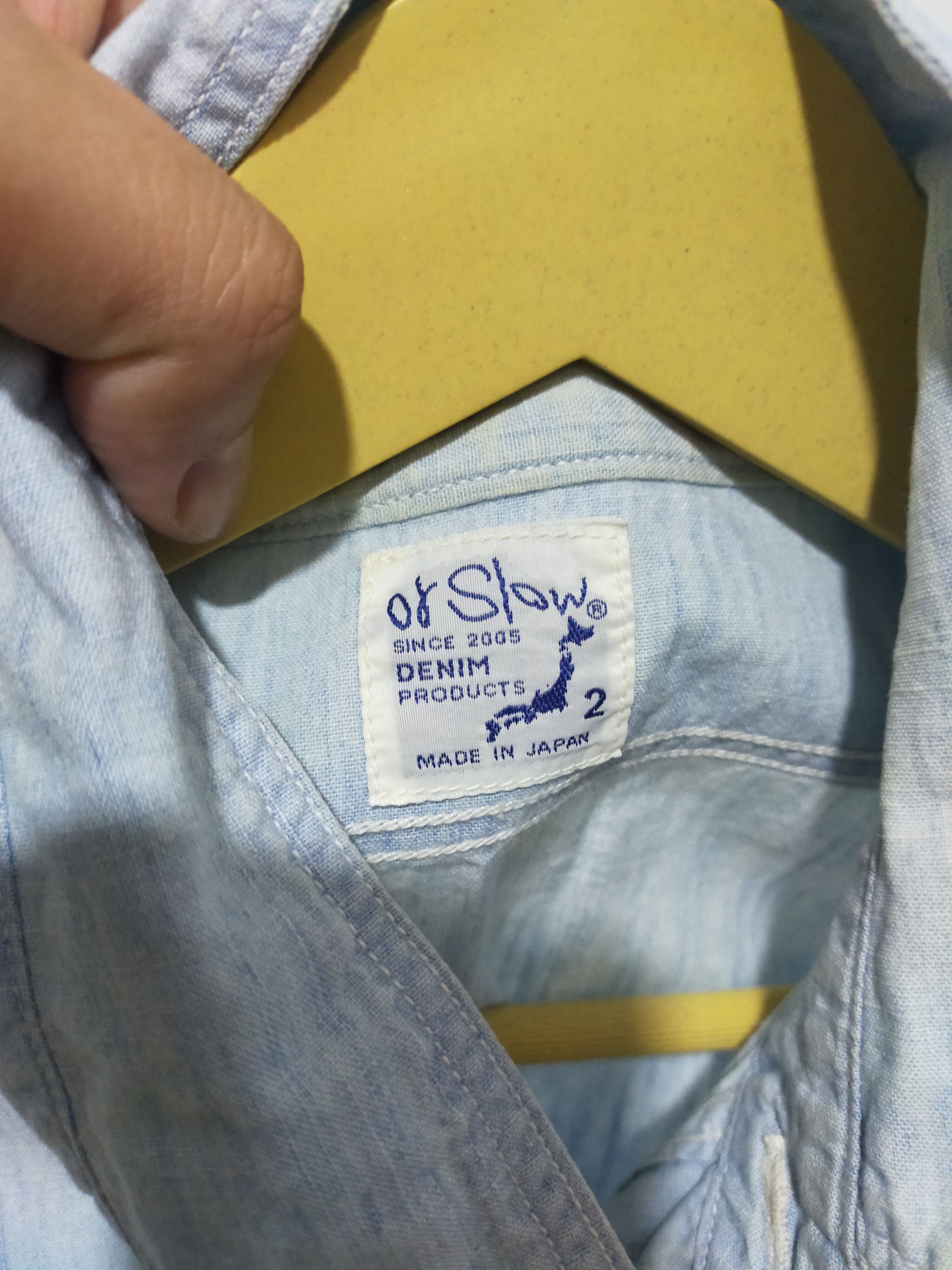 Orslow ORSLOW CHAMBRAY SHIRT Size US M / EU 48-50 / 2 - 3 Thumbnail