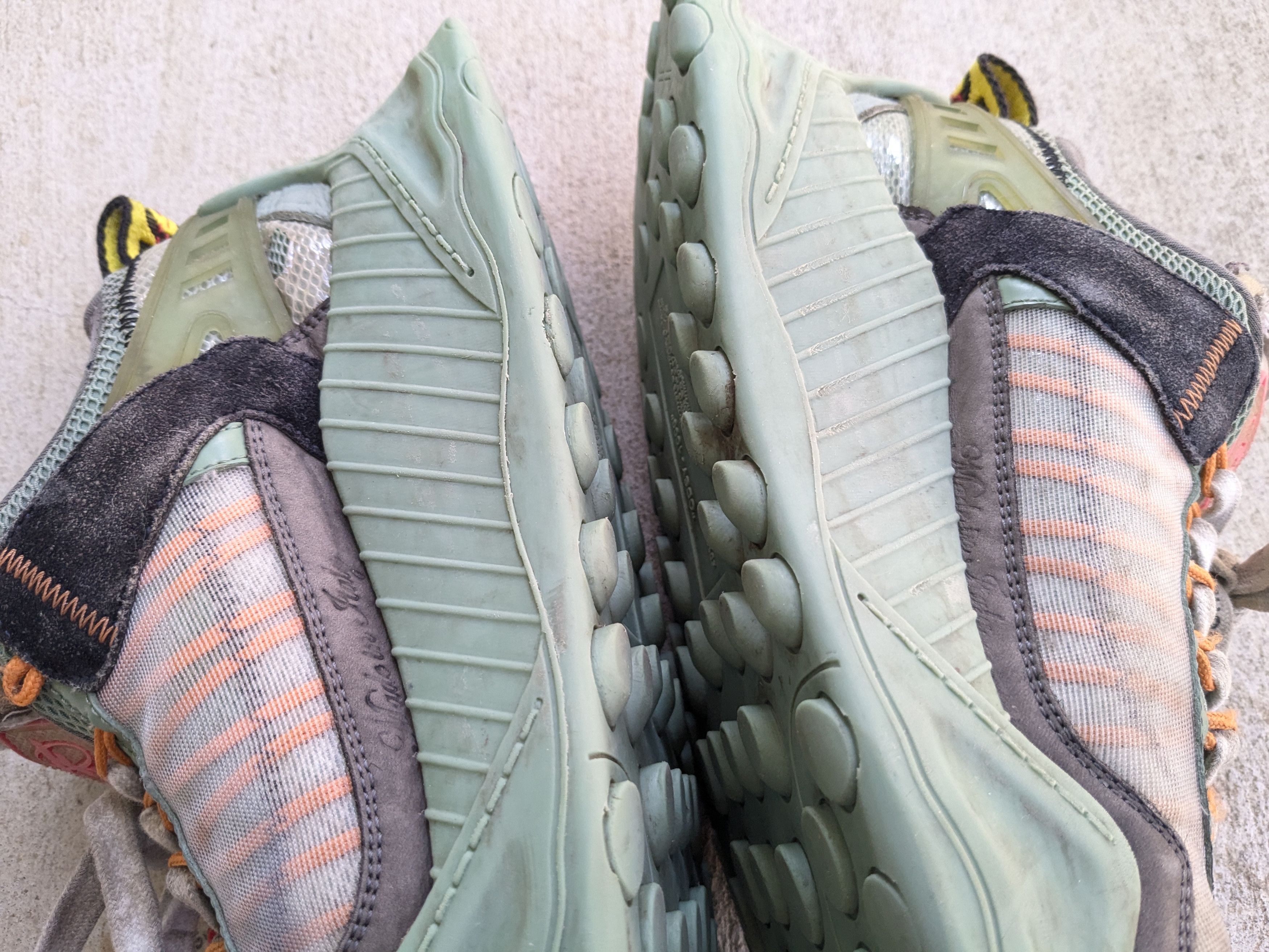 Off-White Off-White Odsy-1000 Sneakers Gray Green 7 40 Virgil Abloh Size US 7 / EU 40 - 10 Thumbnail