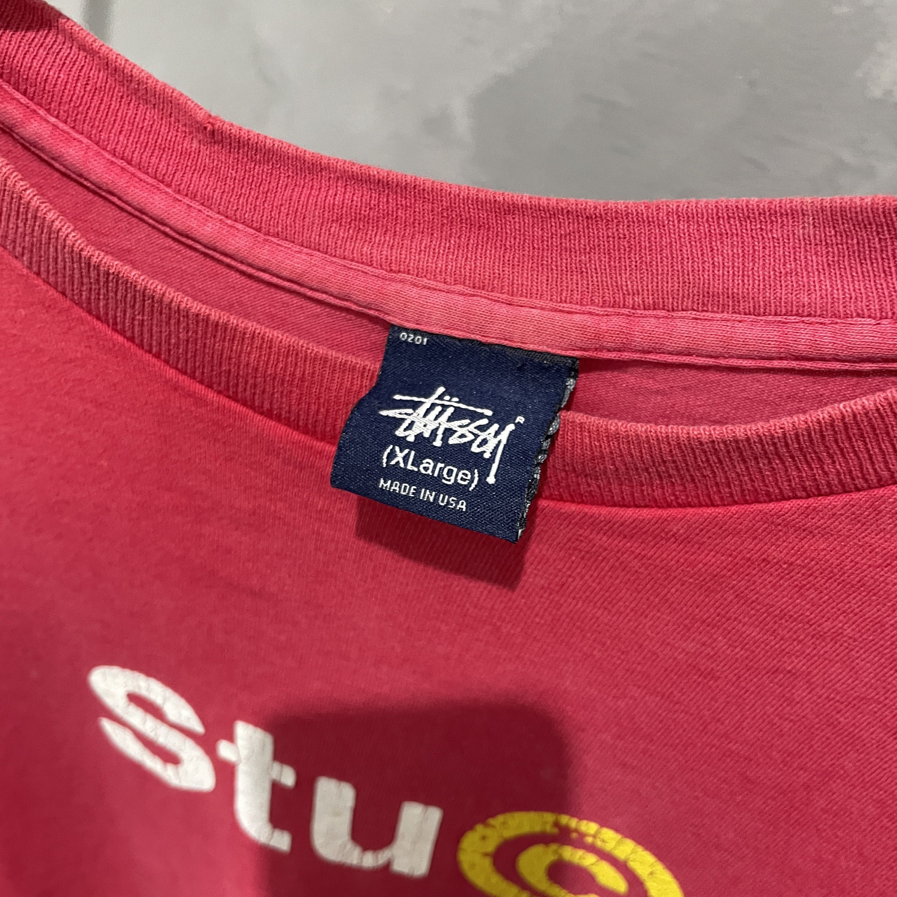 Stussy Vintage 90s Stussy T Shirt ERD Grunge Size US XL / EU 56 / 4 - 2 Thumbnail