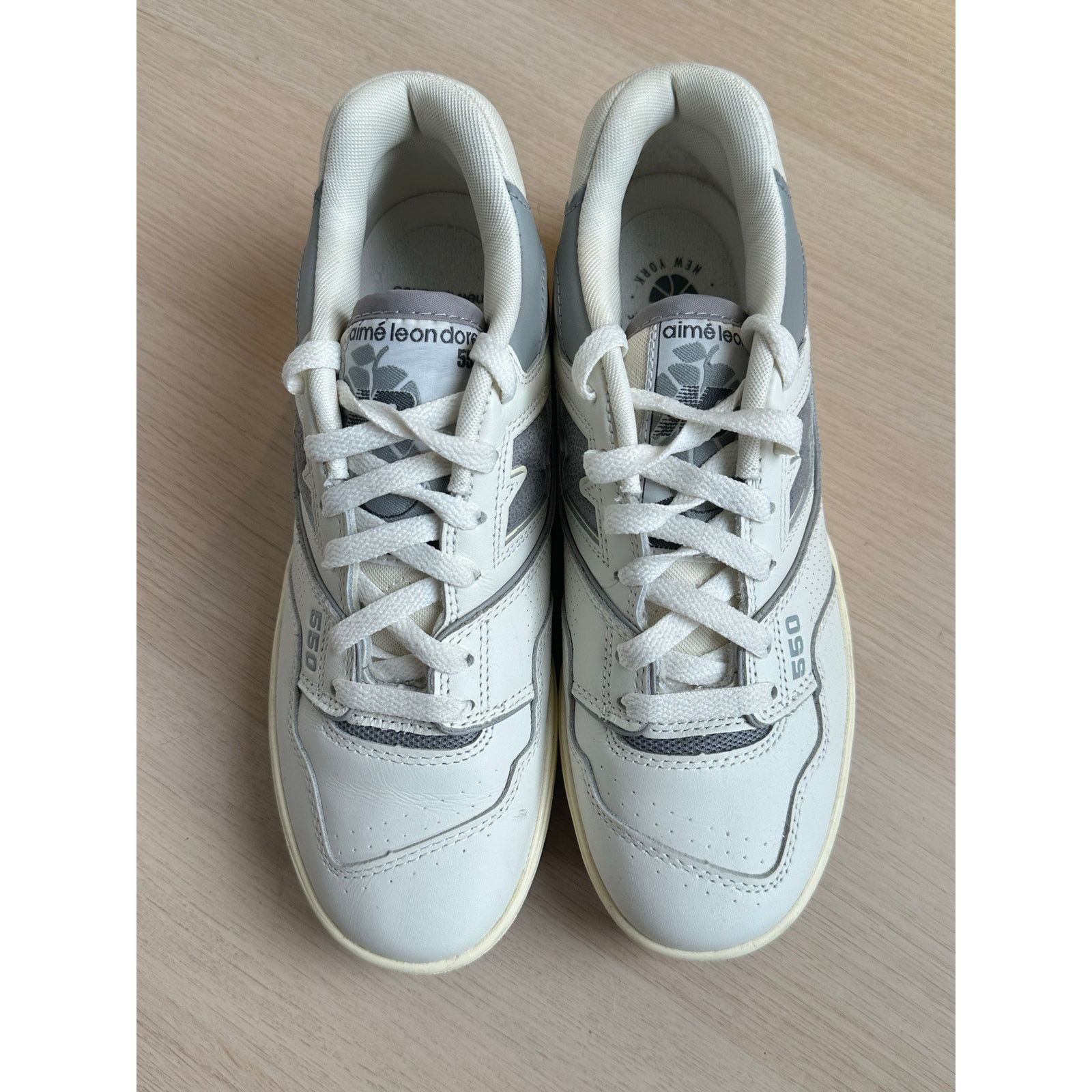 New Balance New Balance x Aime Leon Dore 550 White Grey - Size 7M - Mint Size US 7 / EU 40 - 4 Thumbnail