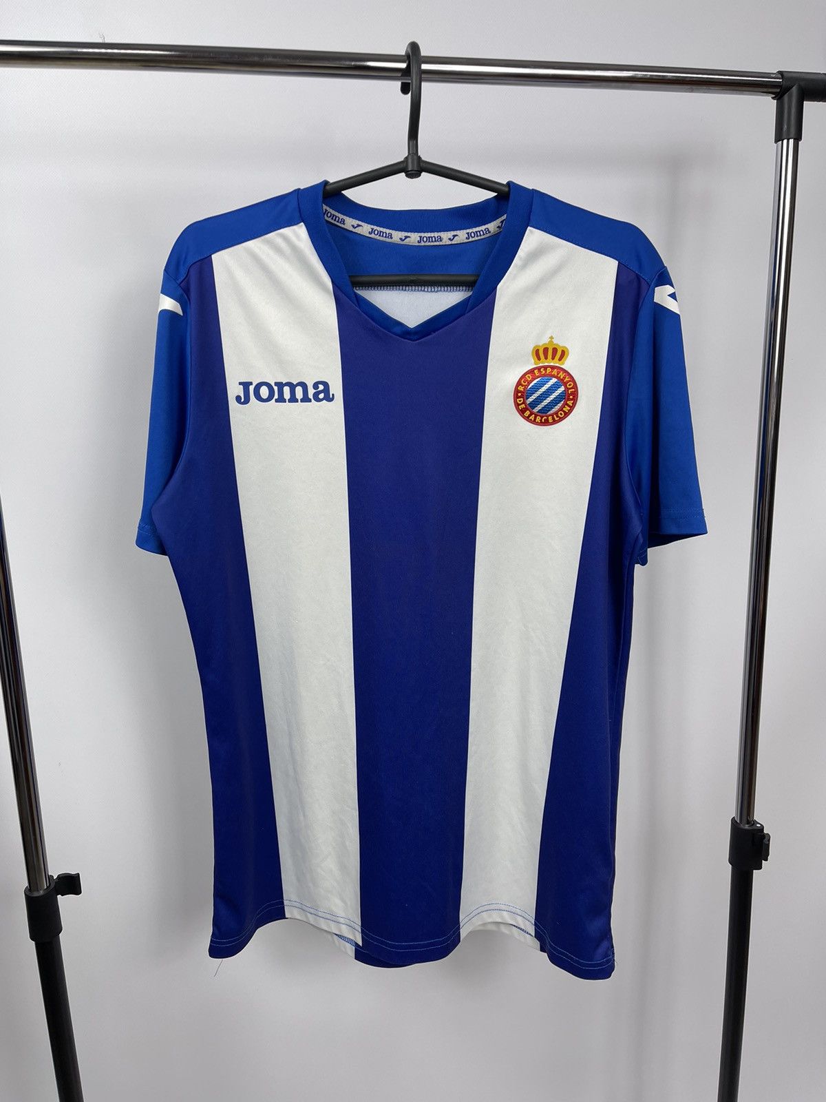 Joma Espanyol 2015 - 2016 Home football Joma Short size Large Size US L / EU 52-54 / 3 - 1 Thumbnail