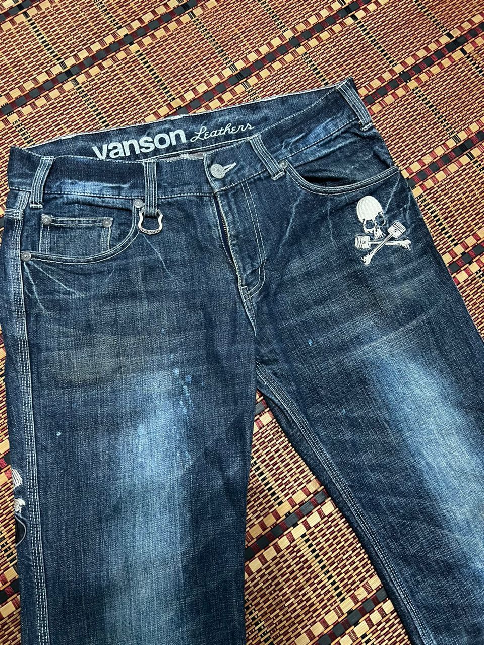 Vanson Leathers Vanson Leather The Front of Armament Jeans Size US 34 / EU 50 - 3 Thumbnail
