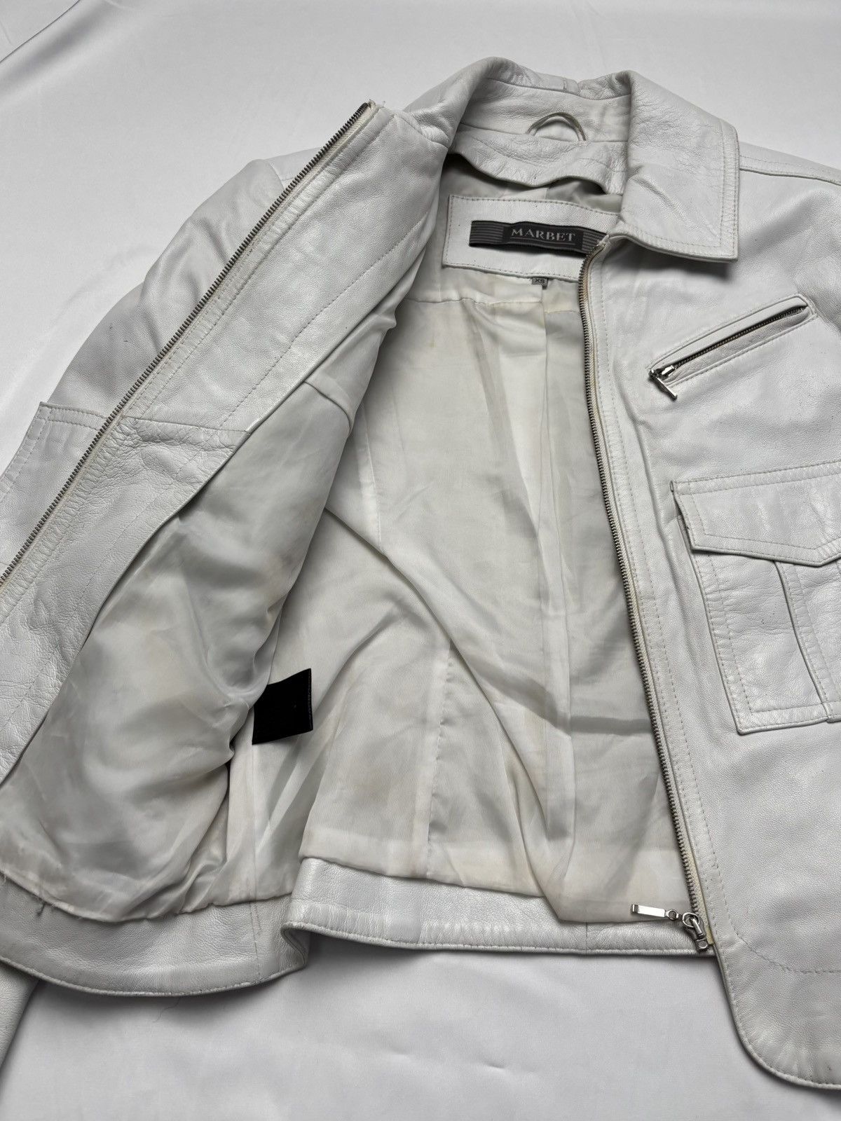 Vintage Vintage leather multi pocket jacket Size S / US 4 / IT 40 - 11 Thumbnail