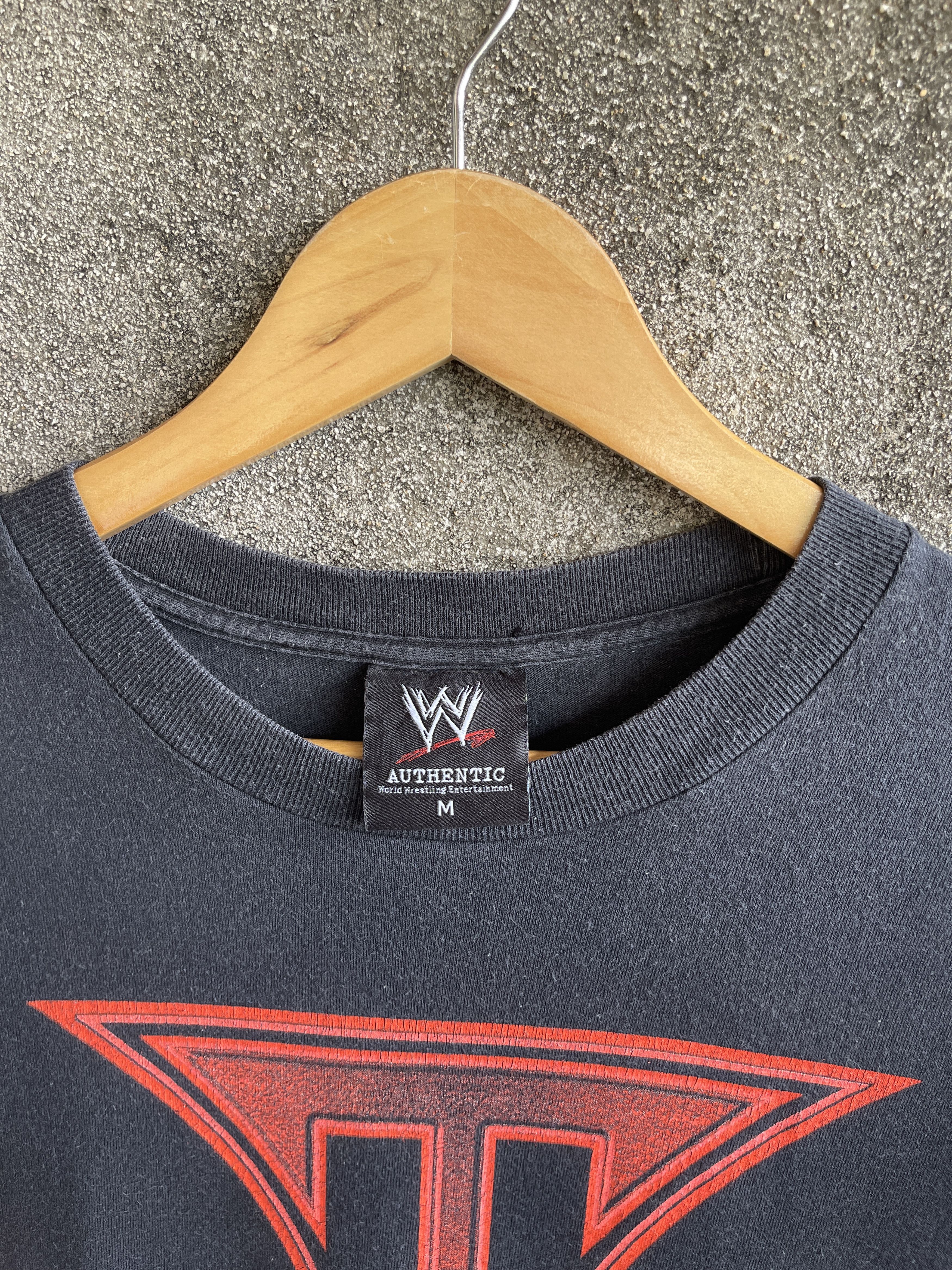 WWE Vintage’y2k🔥WWE TRIPLE H Wrestling🔥Big Prints Sun Faded Tee Size US M / EU 48-50 / 2 - 5 Thumbnail