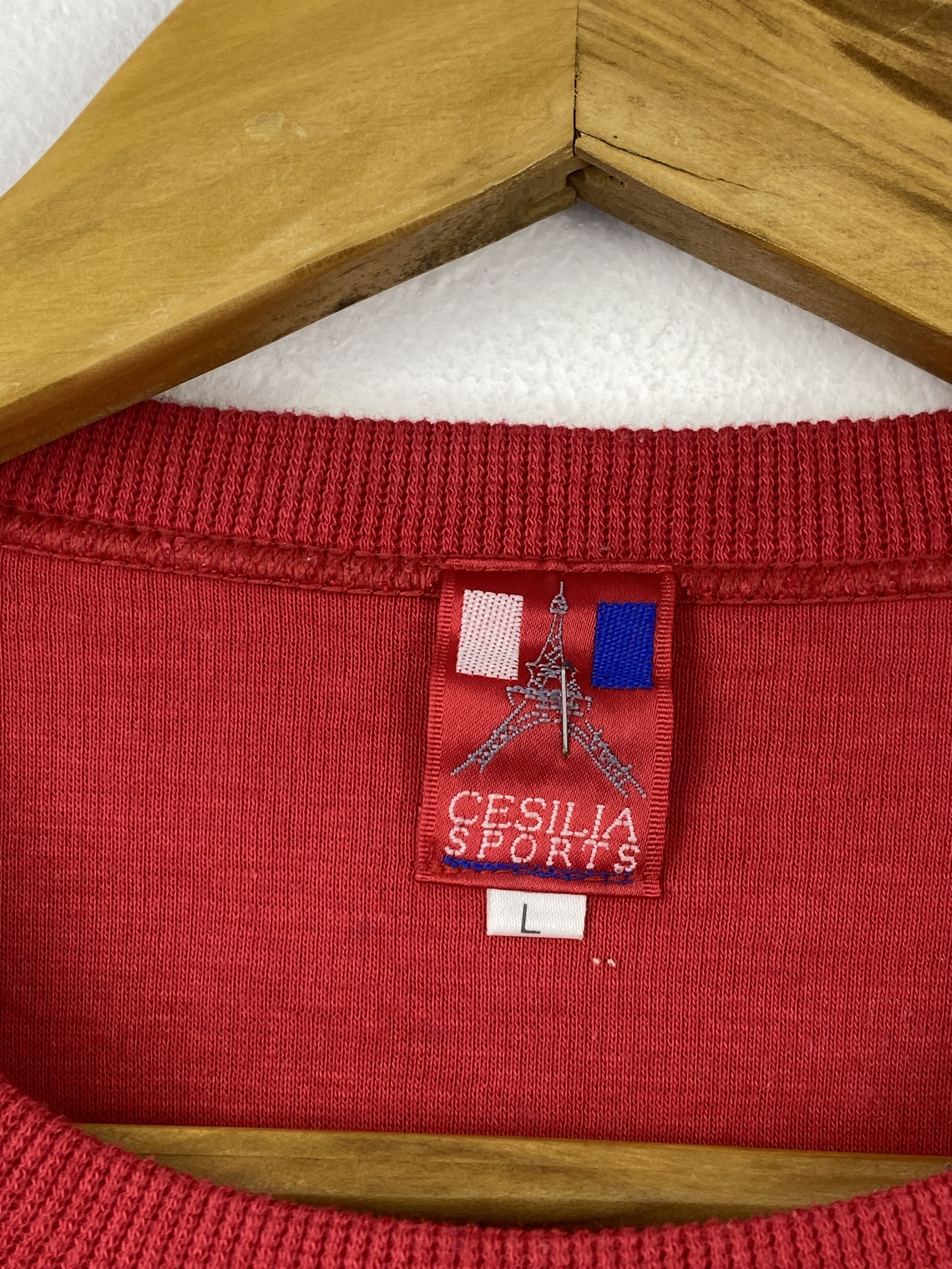 Vintage Vintage 90s Cesilia Sport Plain Crewneck Sweatshirt SH0536 Size US L / EU 52-54 / 3 - 5 Thumbnail