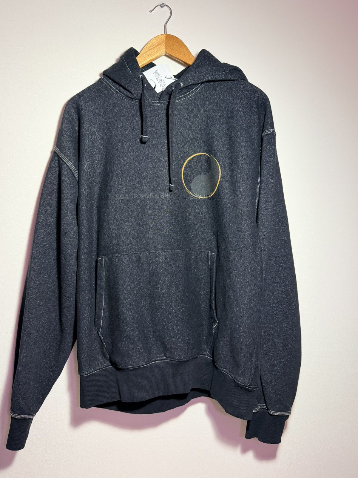 Our Legacy × Stussy Our Legacy x Stussy Work Shop Black Scuba Zip