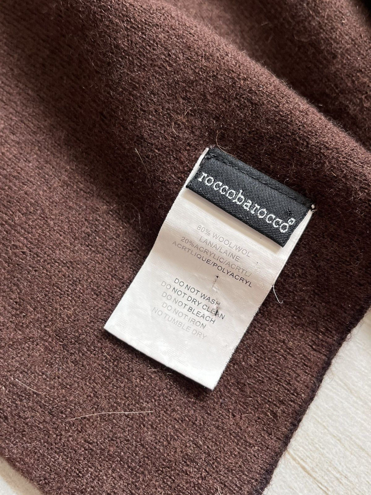 Other Roccobarocco Scarf Brown Monogram logo luxury minimalistic Size ONE SIZE - 10 Thumbnail