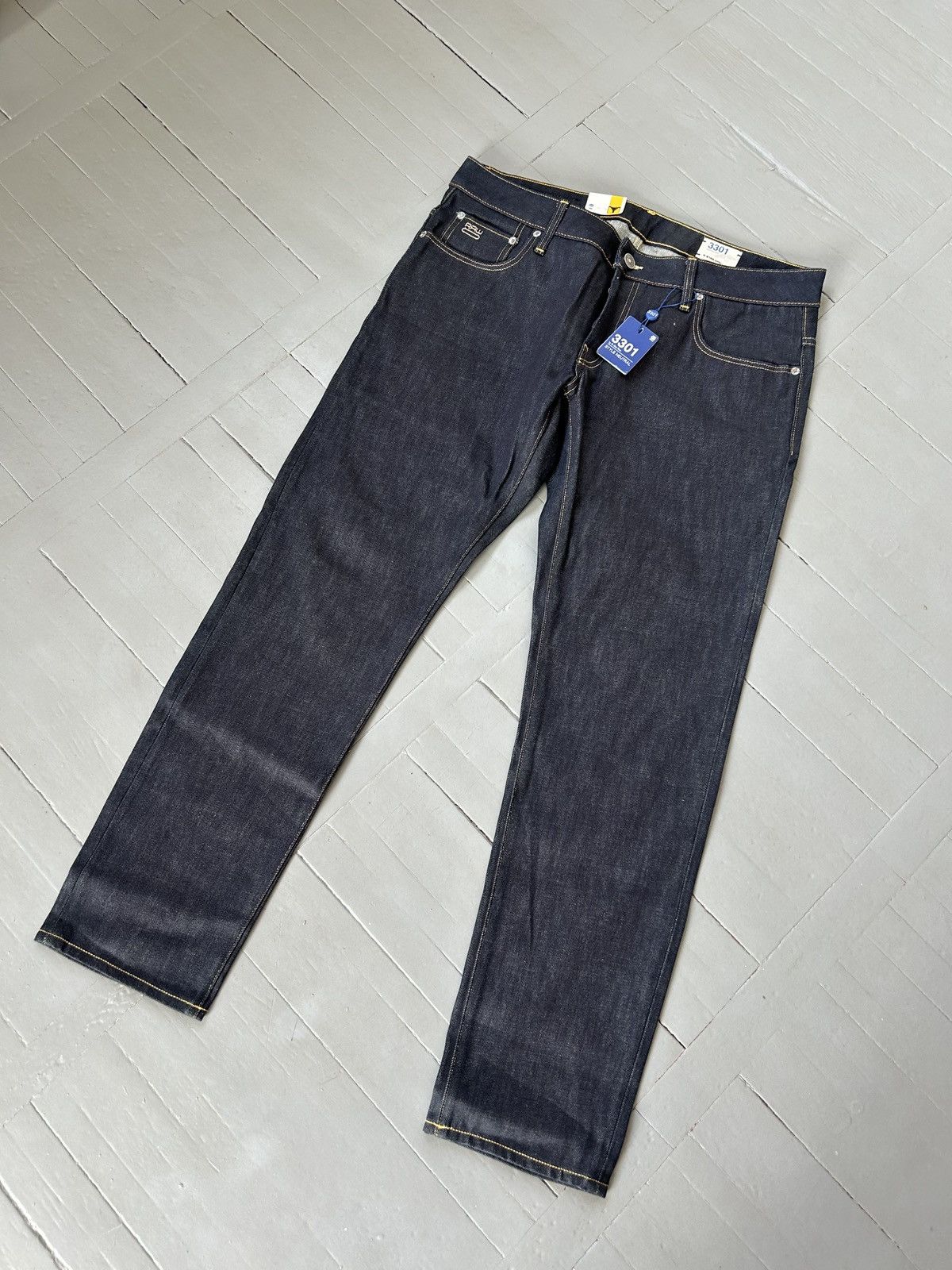 G-Star G star raw denim 3301 jeans Size US 36 / EU 52 - 2 Thumbnail