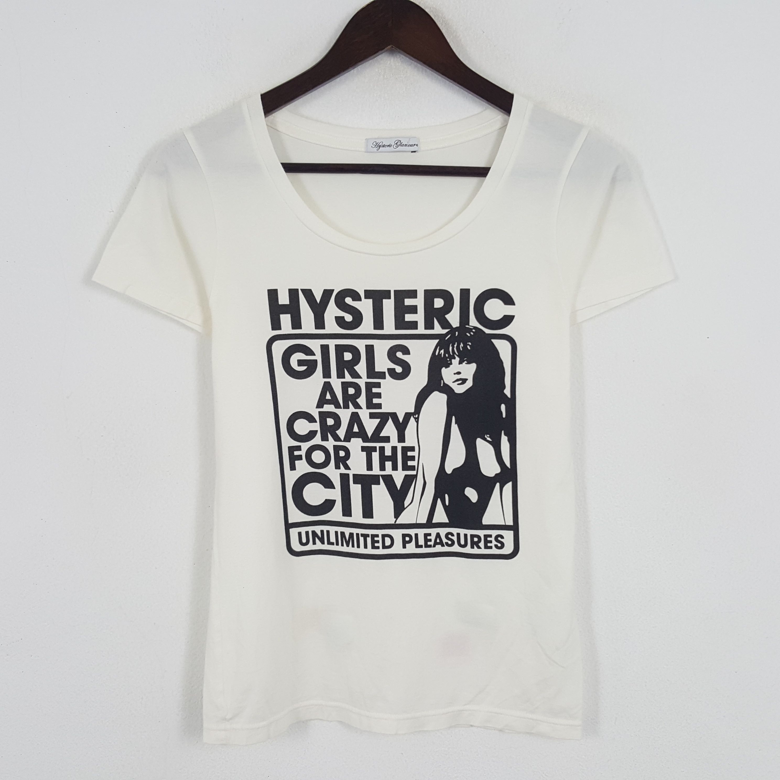 Hysteric Glamour × Japanese Brand × Vintage Vintage Hysteric Glamour Crazy Girls Tshirt Size US XS / EU 42 / 0 - 1 Thumbnail