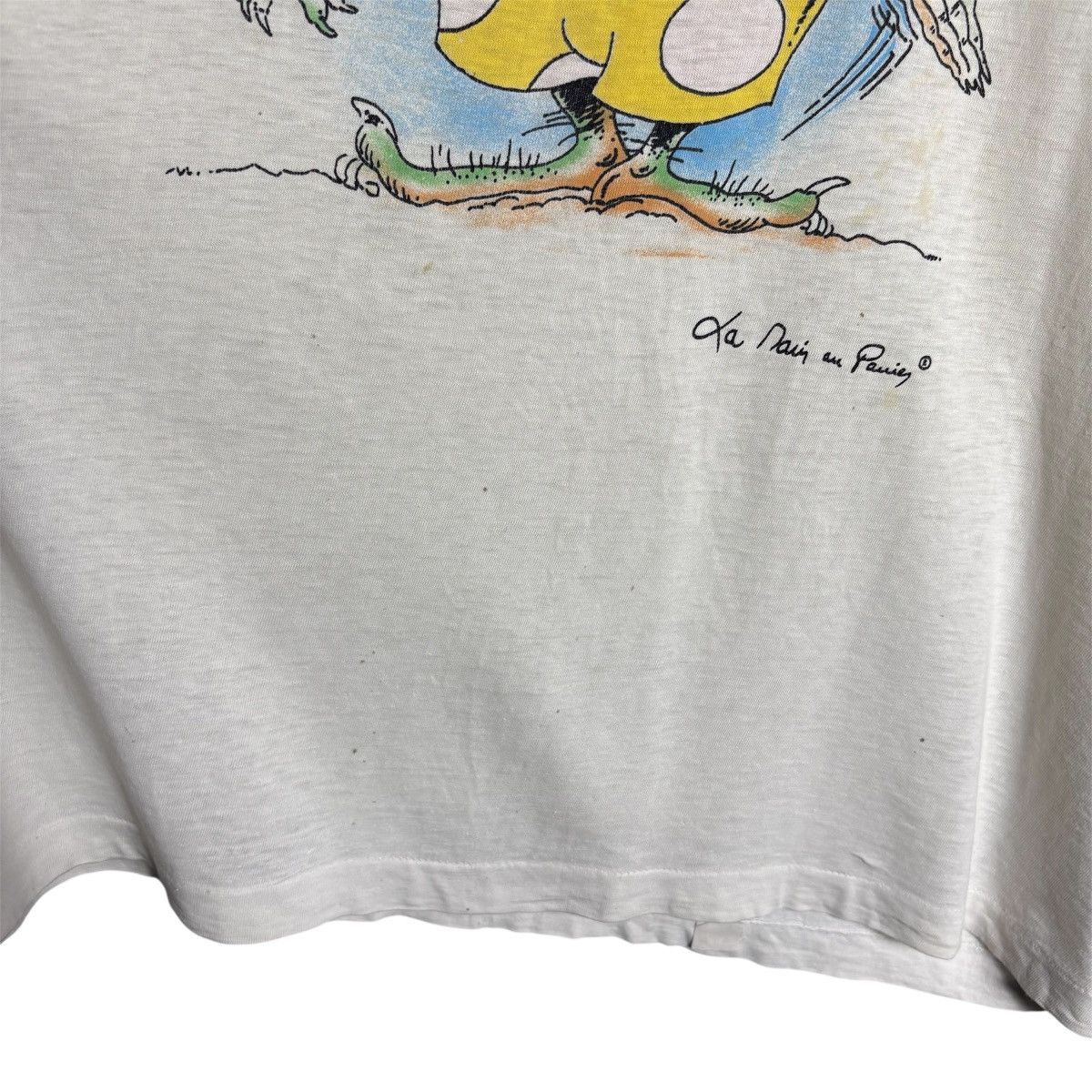 Vintage Vintage 90s ET TOI NON PLOU Parody Monster Graphic T-Shirt Size US XL / EU 56 / 4 - 9 Thumbnail