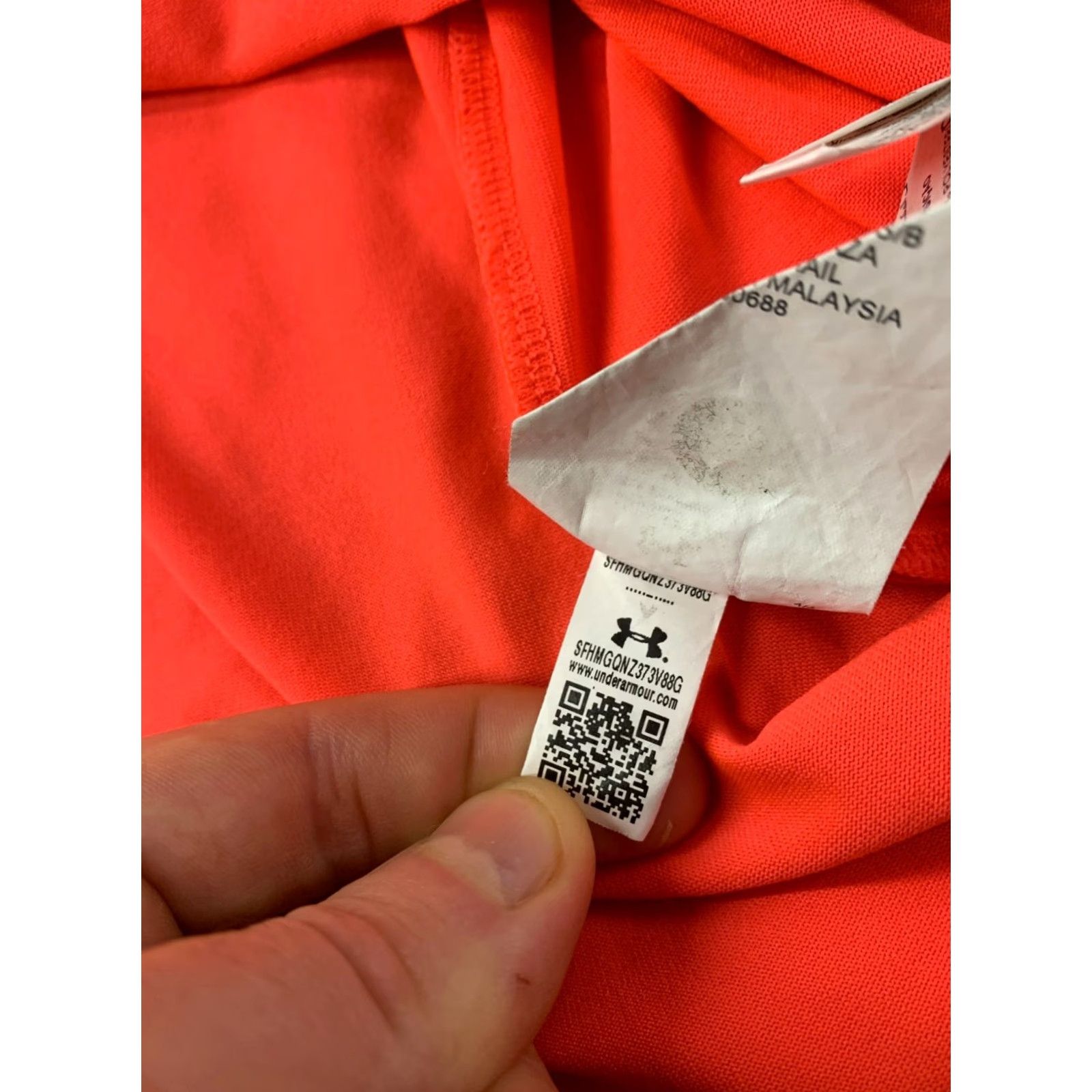 Under Armour Under Armour The Tech Tee Shirt Mens M Orange Jersey 2020 T-Shirt Short Sleeve Classic Fit Size US M / EU 48-50 / 2 - 7 Thumbnail