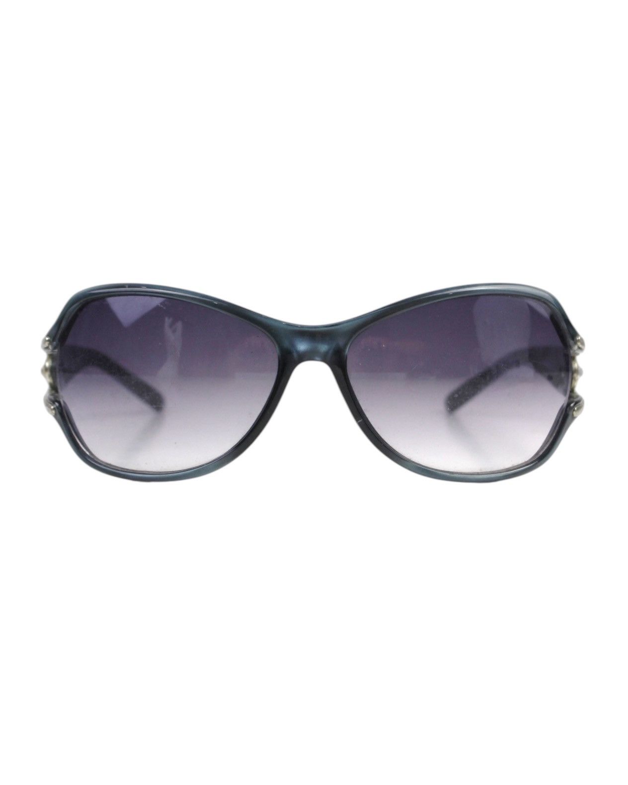 Vintage 2000S LANGTEMENG PURPLE OMBRE LENSES OVAL SUNGLASSES Size ONE SIZE - 3 Thumbnail