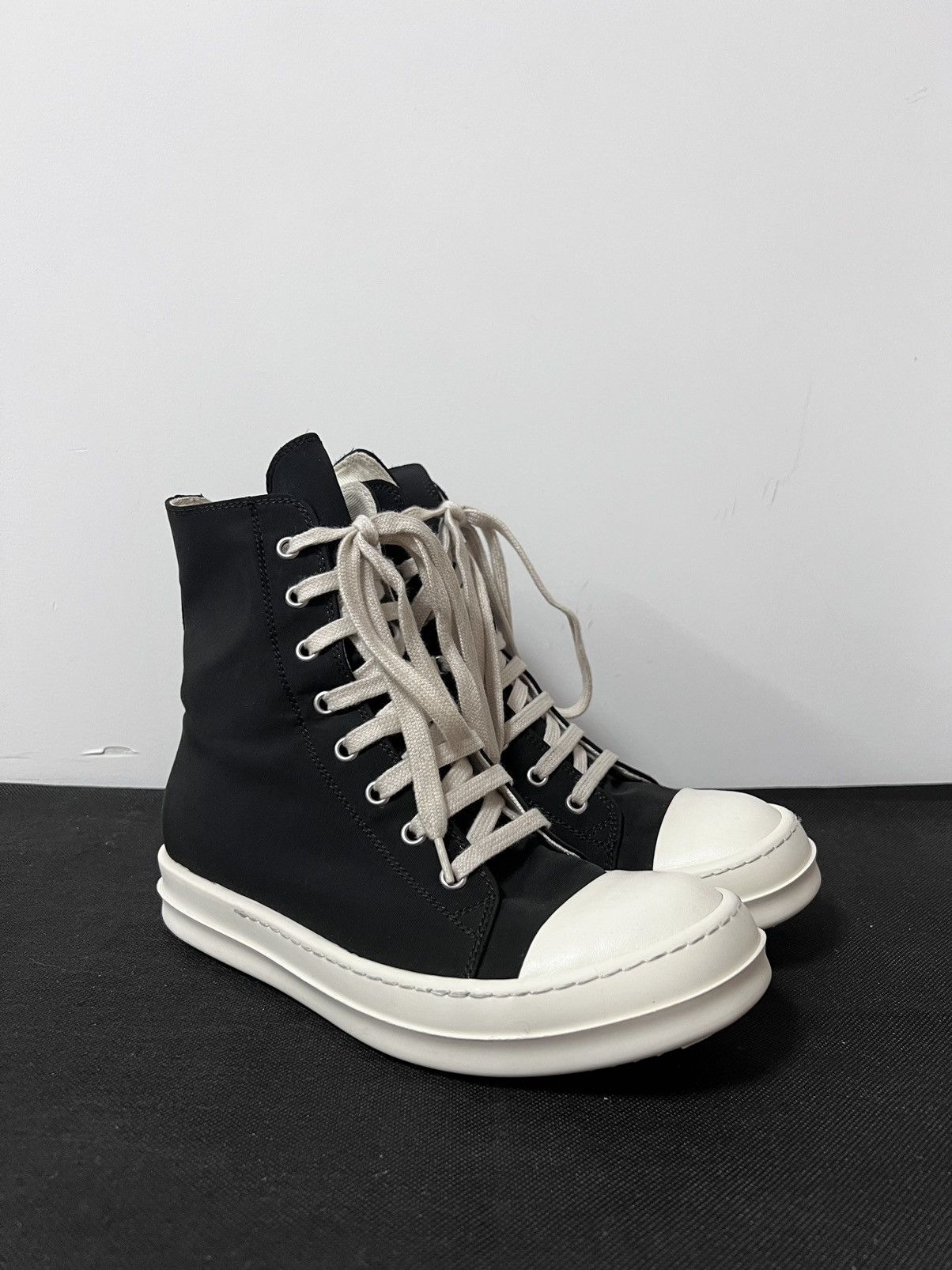 Rick Owens Drkshdw Rick owens drkshdw ramones high top sneakers Size US 6.5 / IT 36.5 - 5 Thumbnail