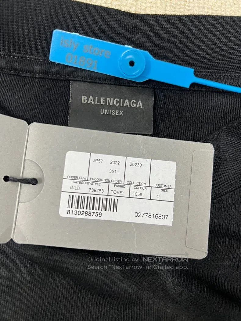 Balenciaga Balenciaga Sanskrit Logo Long Sleeve. Size US M / EU 48-50 / 2 - 4 Thumbnail