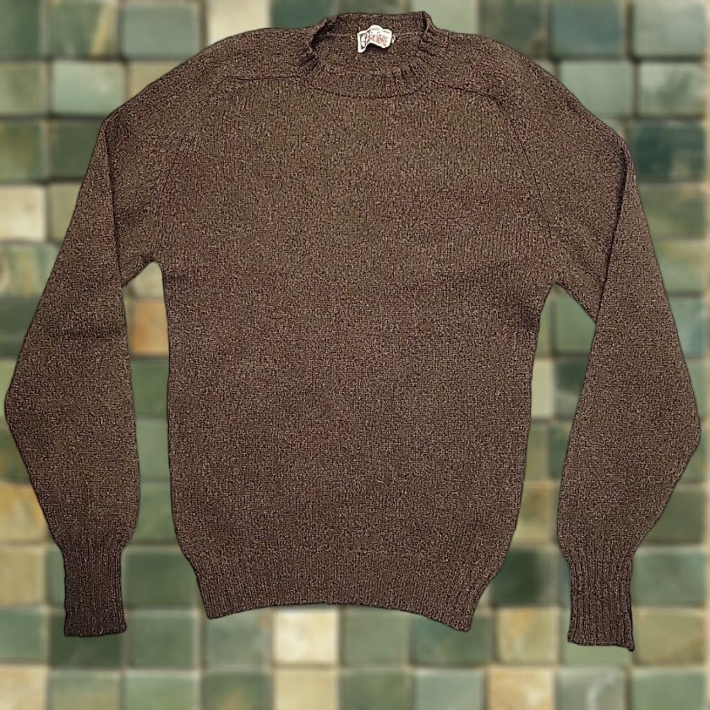 Vintage VINTAGE Revere Men Sweater Brown Crewneck Pullover Wool Grunge Grandpa Classic M Size US M / EU 48-50 / 2 - 1 Thumbnail