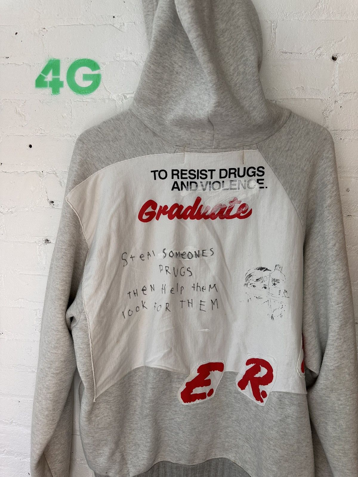 Enfants Riches Deprimes ERD 1 of 5 HAND DRAWN DRUGS DARE HOODIE M-XL Size US M / EU 48-50 / 2 - 1 Thumbnail