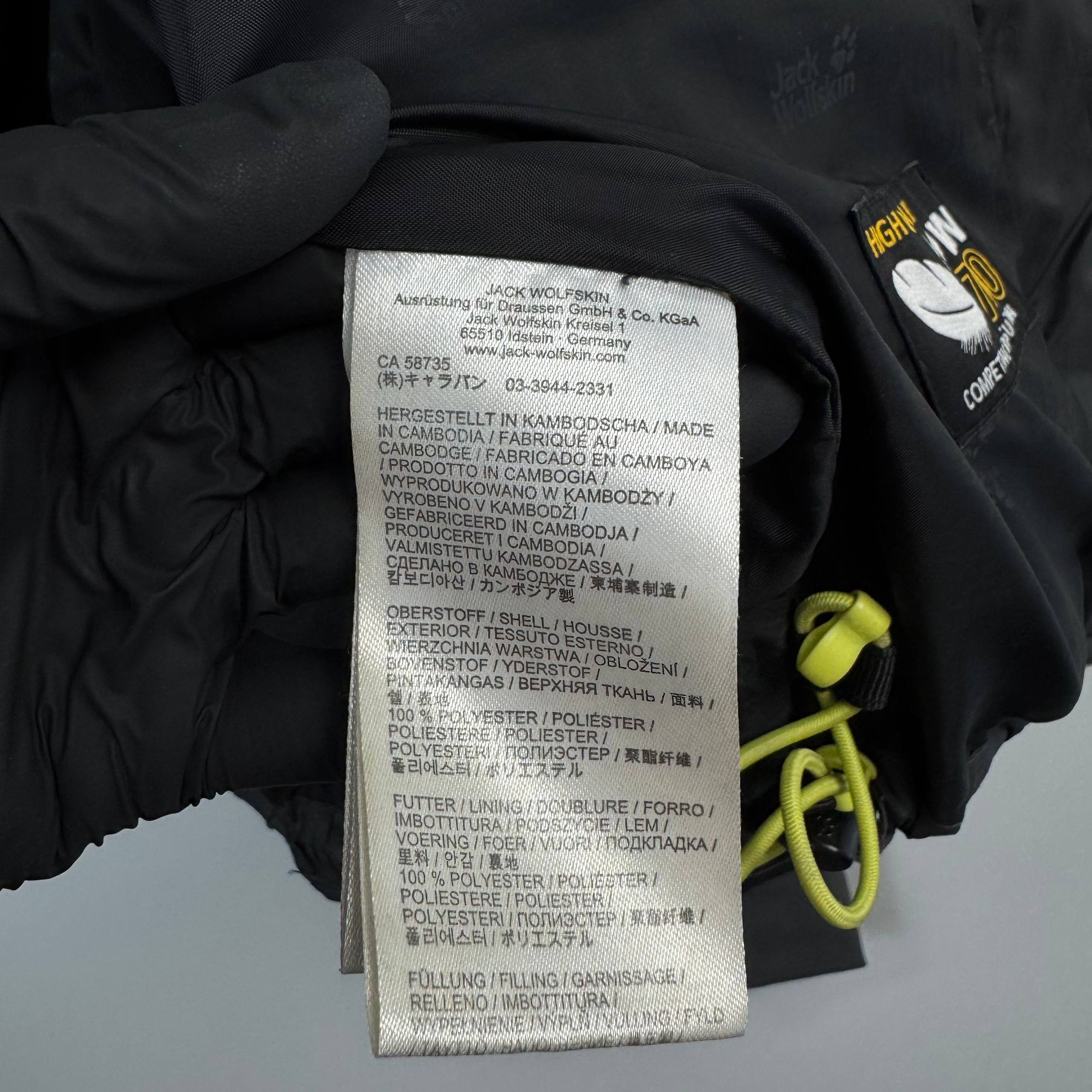Jack Wolfskin Jack Wolfskin 700 Fill Down Puffer Jacket Hooded Size L Size US L / EU 52-54 / 3 - 7 Thumbnail